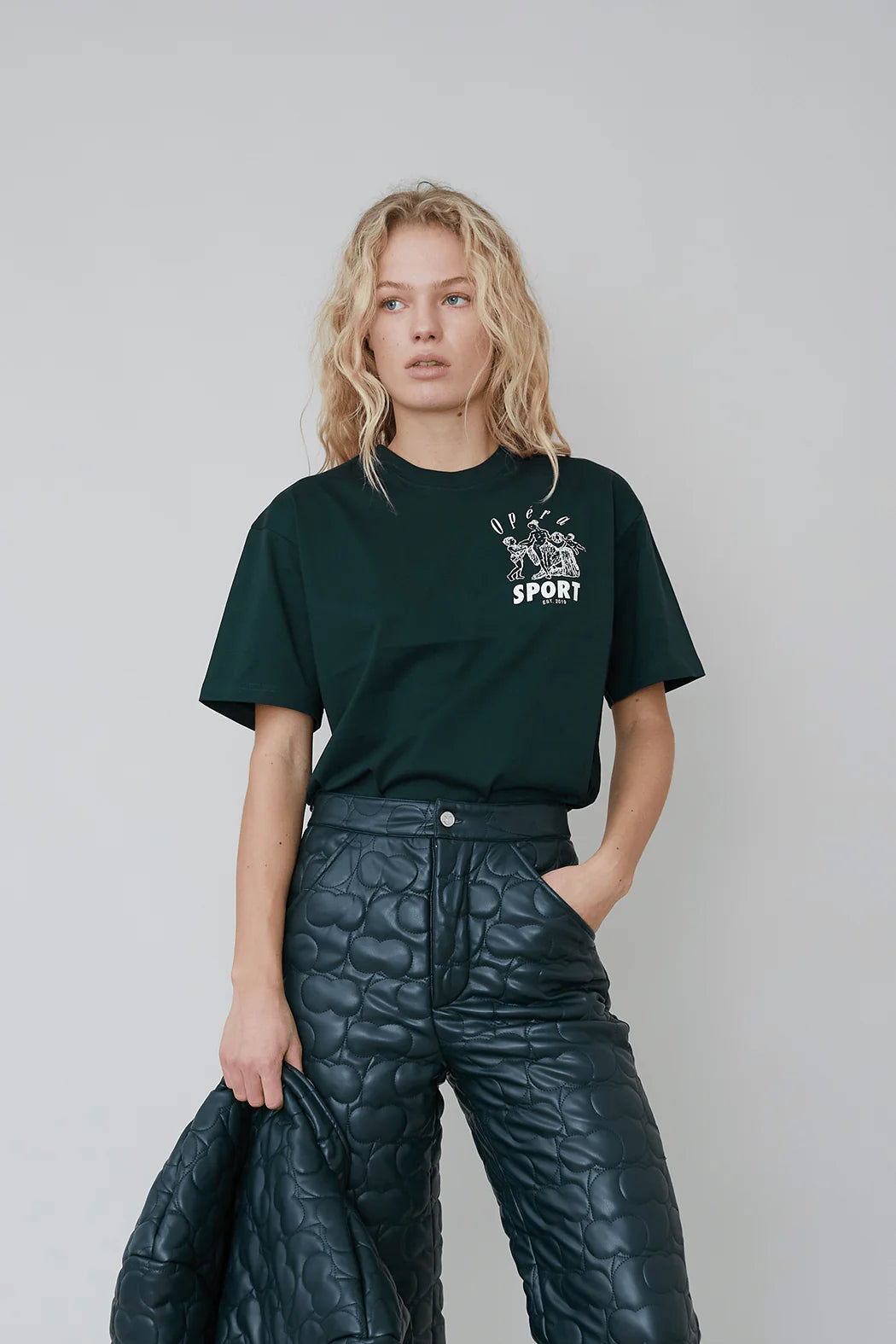 LAST ONE | Opera Sport - Marcel Unisex T-Shirt - Pine Grove