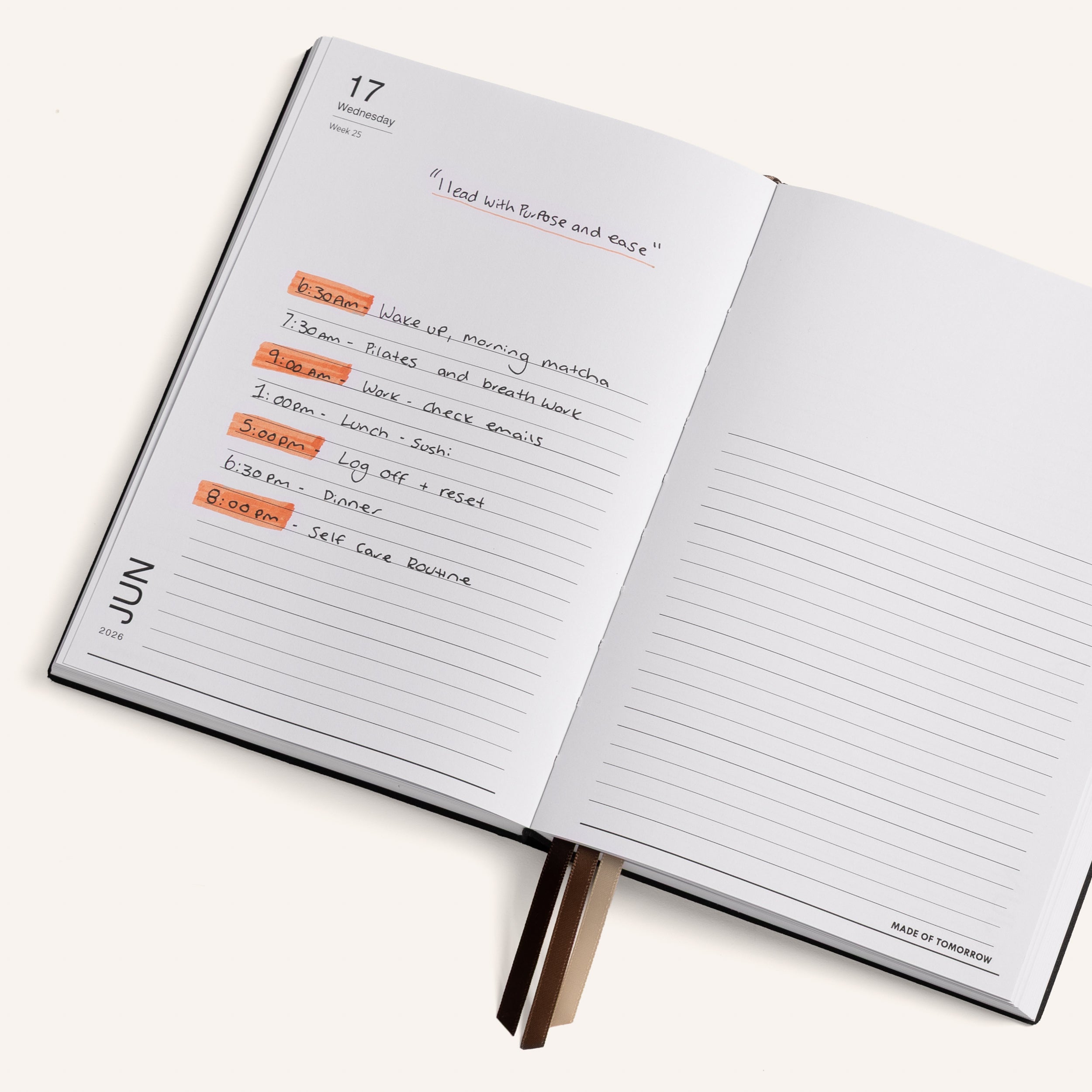 Made of Tomorrow - 2026 A5 Daily Diary - Graphic - Drift
