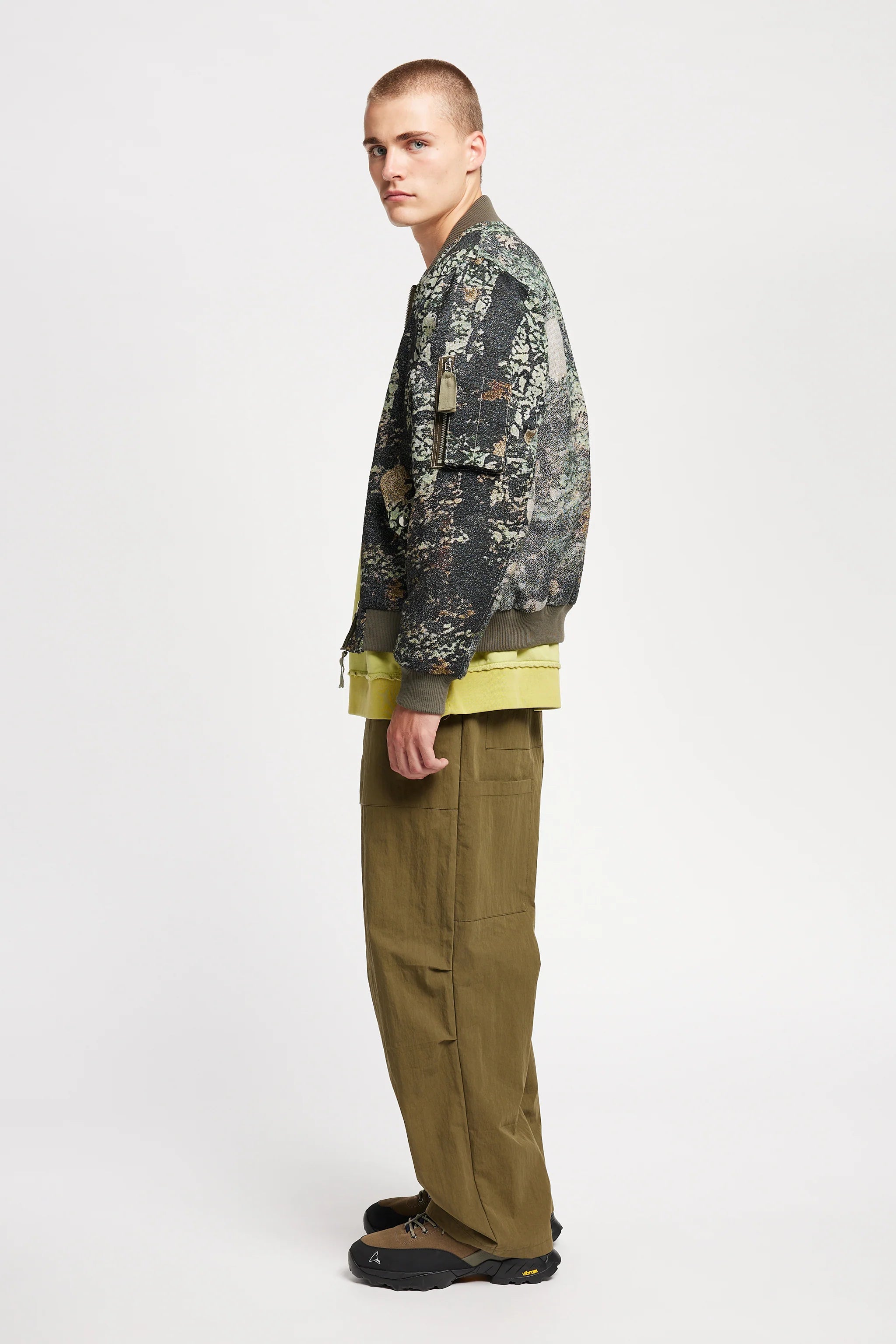 Kloke - Sustain Unisex Bomber - Green Print