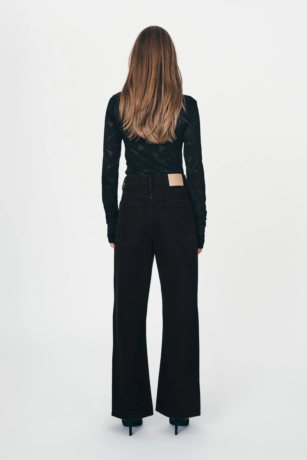 ROWIE - Molly Classic Jeans - Noir