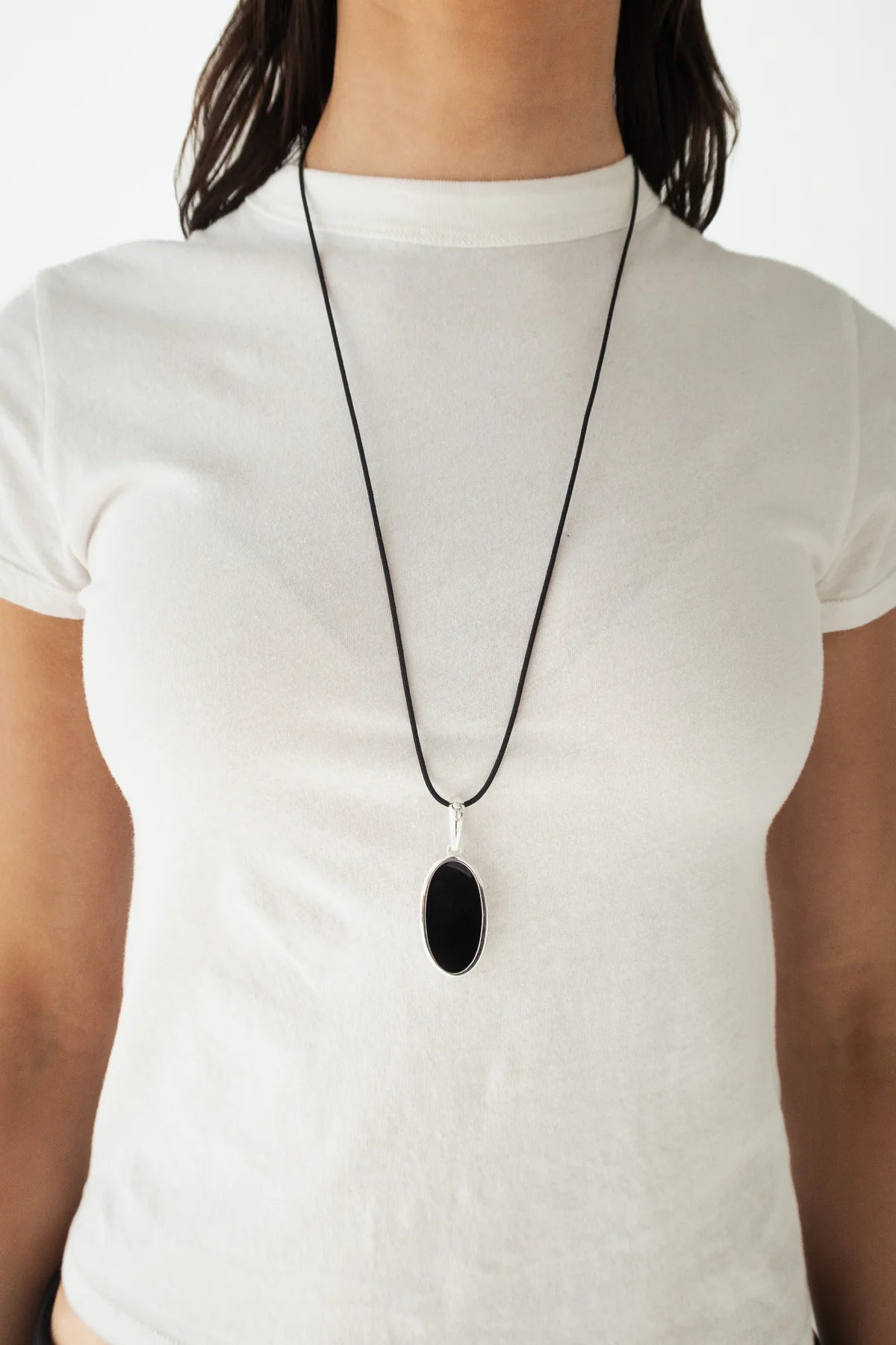 Nina Gordon - Eclipse Pendant - Silver