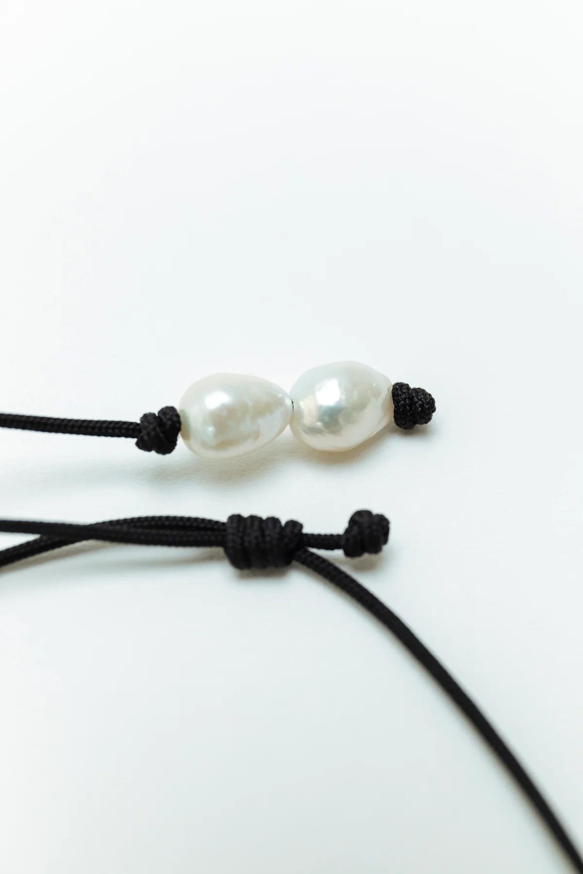 Nina Gordon - Baroque Pearl Cord Necklace