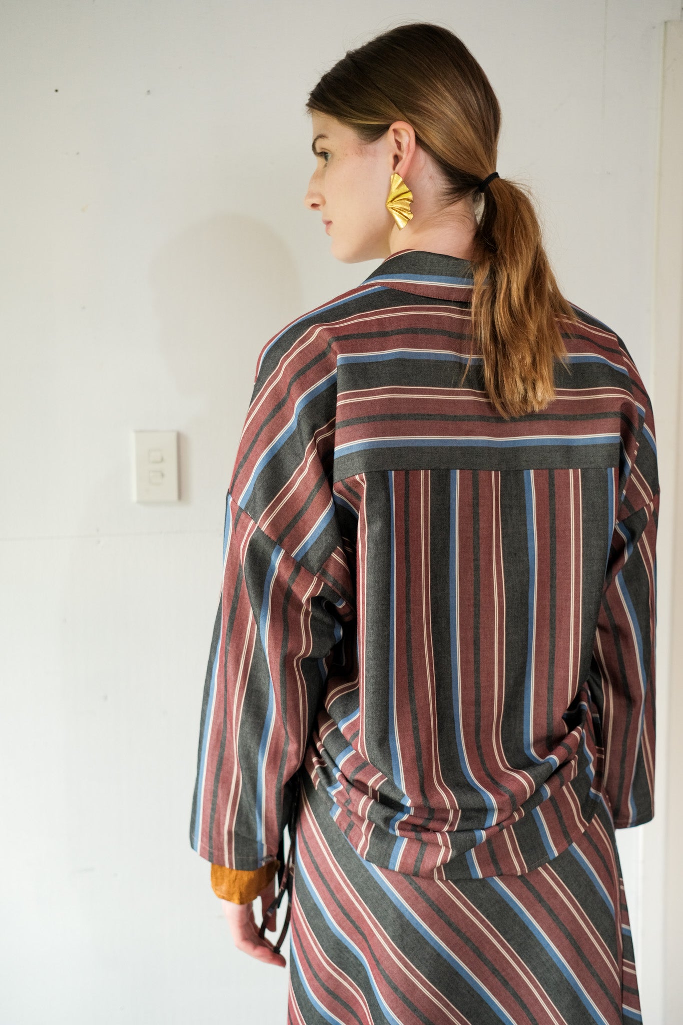 ANNIE x Oosterom - Painter’s Shirt 2.0 - Vintage Stripe
