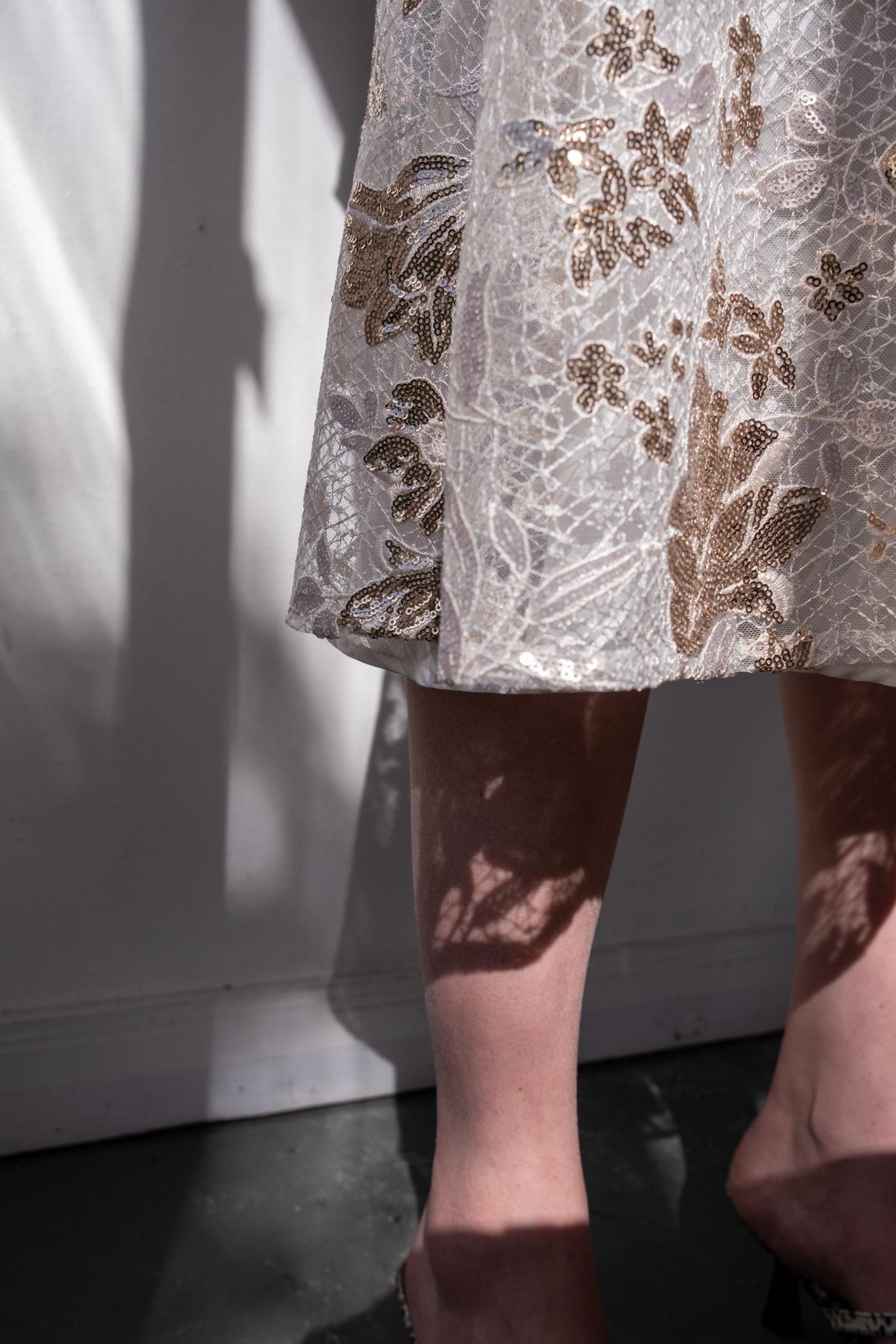 Oosterom X Found - Petra Skirt - Champagne Bloom