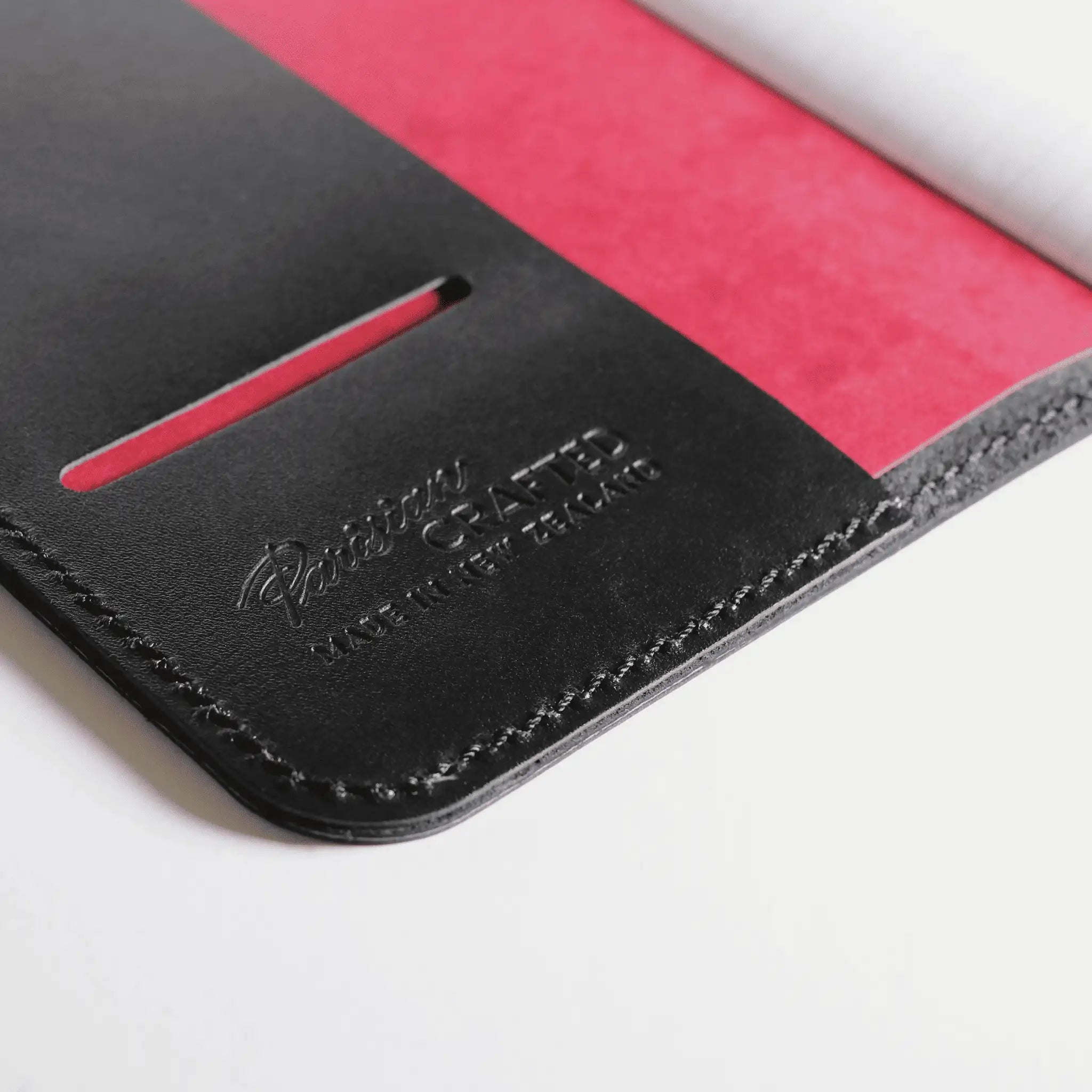 Parisian Crafted - Leather Notebook - Black (A5)