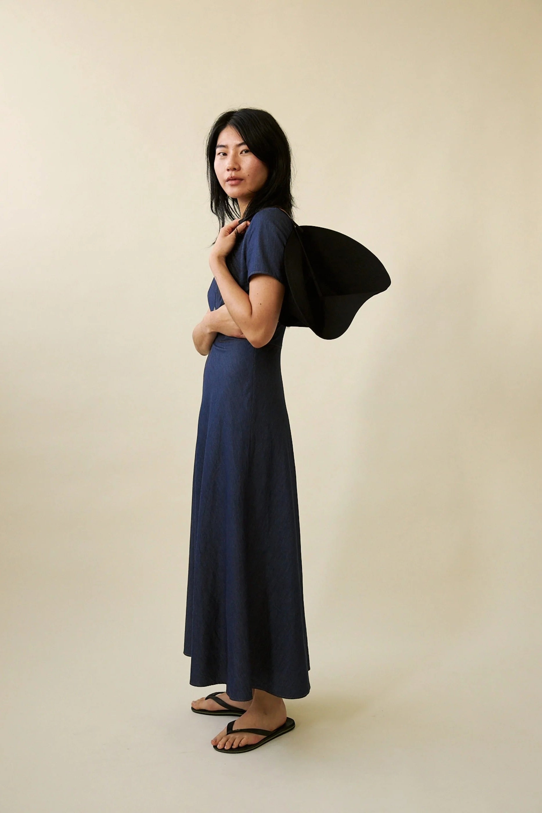 Penny Sage - Margot Dress - Chambray