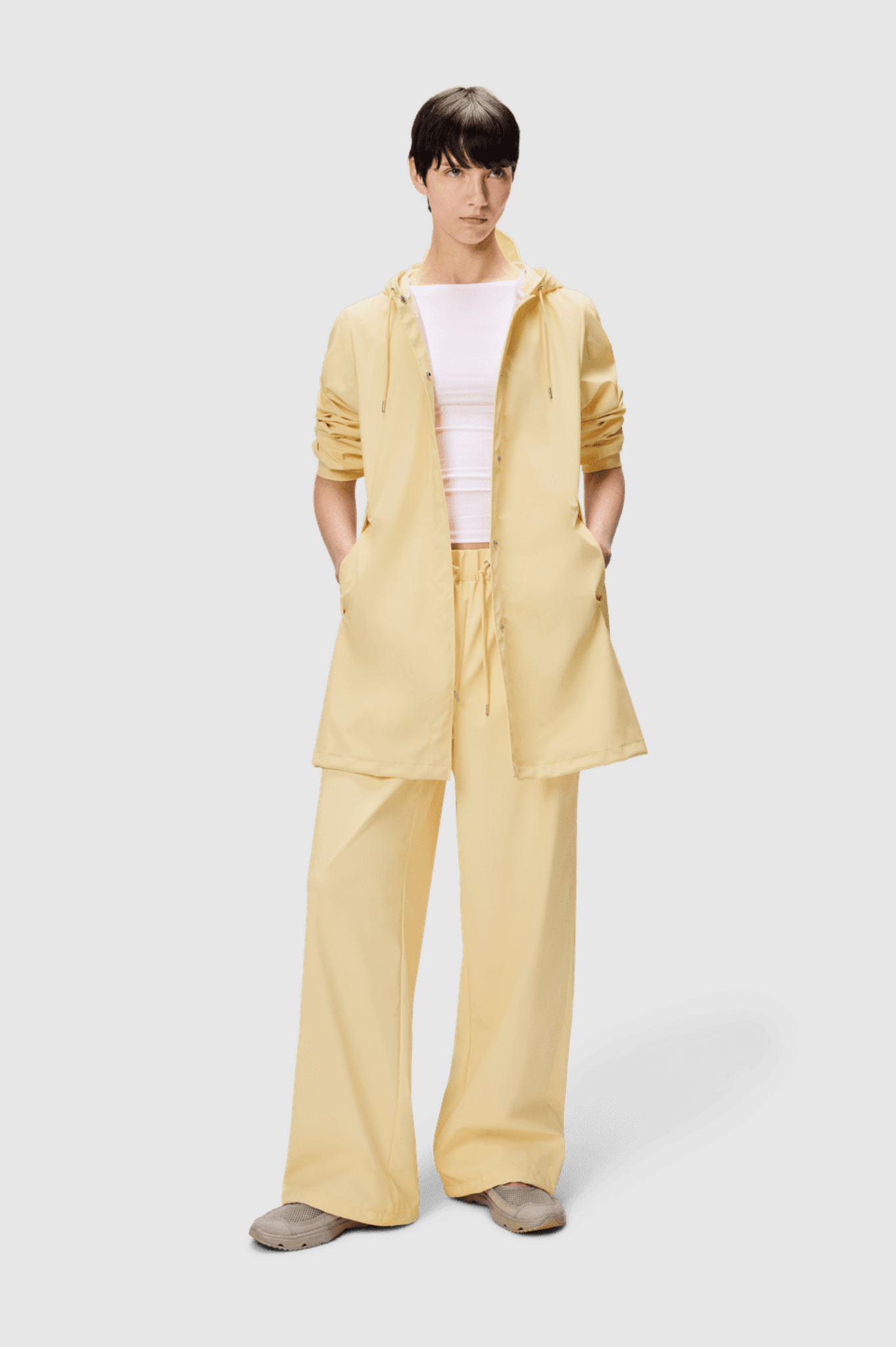 LAST ONE | Rains -A-Line W Jacket - Gleam