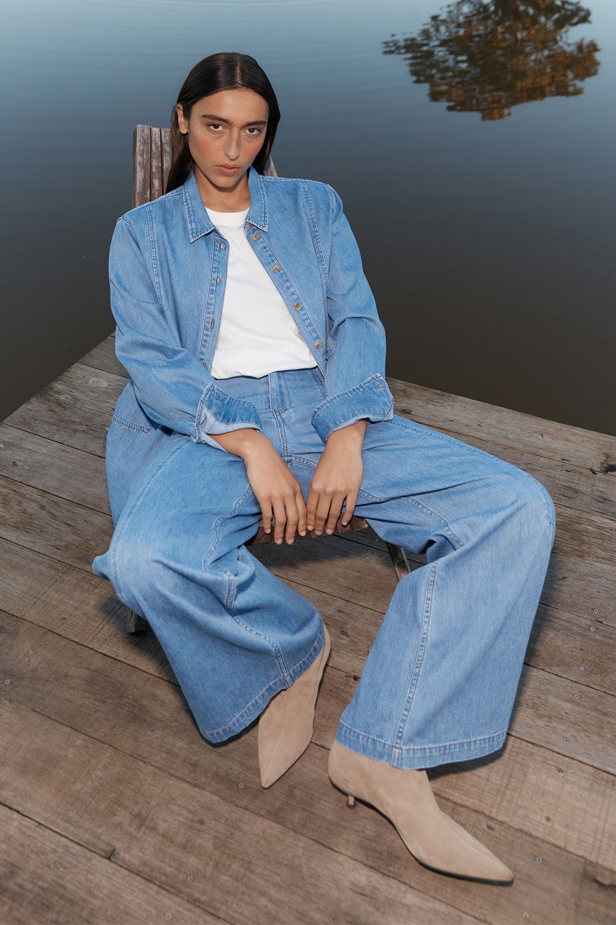 Rowie - Dallas Denim Jeans - Blue Denim