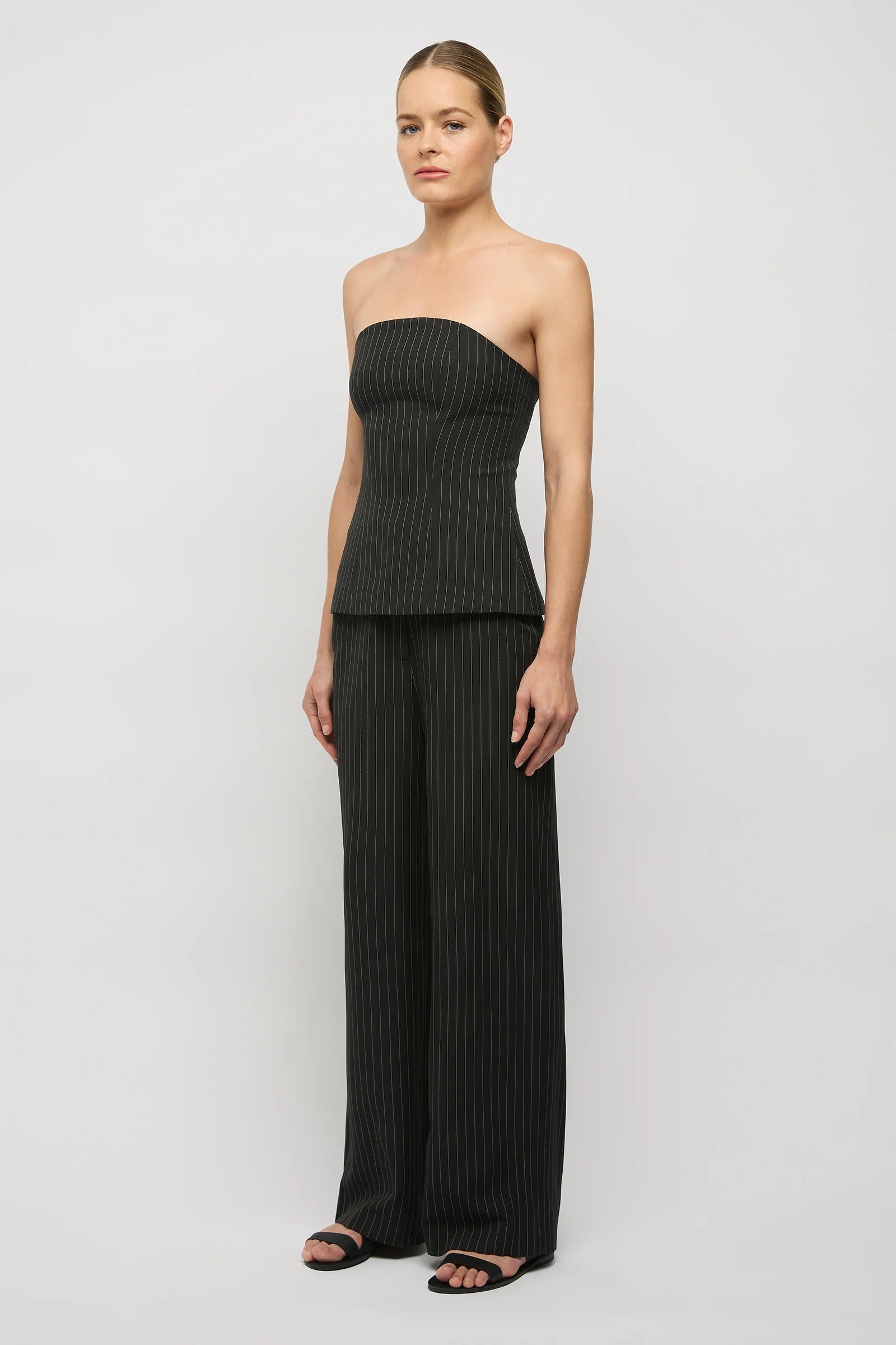 LAST ONE | Friend of Audrey - Pinstripe Top - Pinstripe