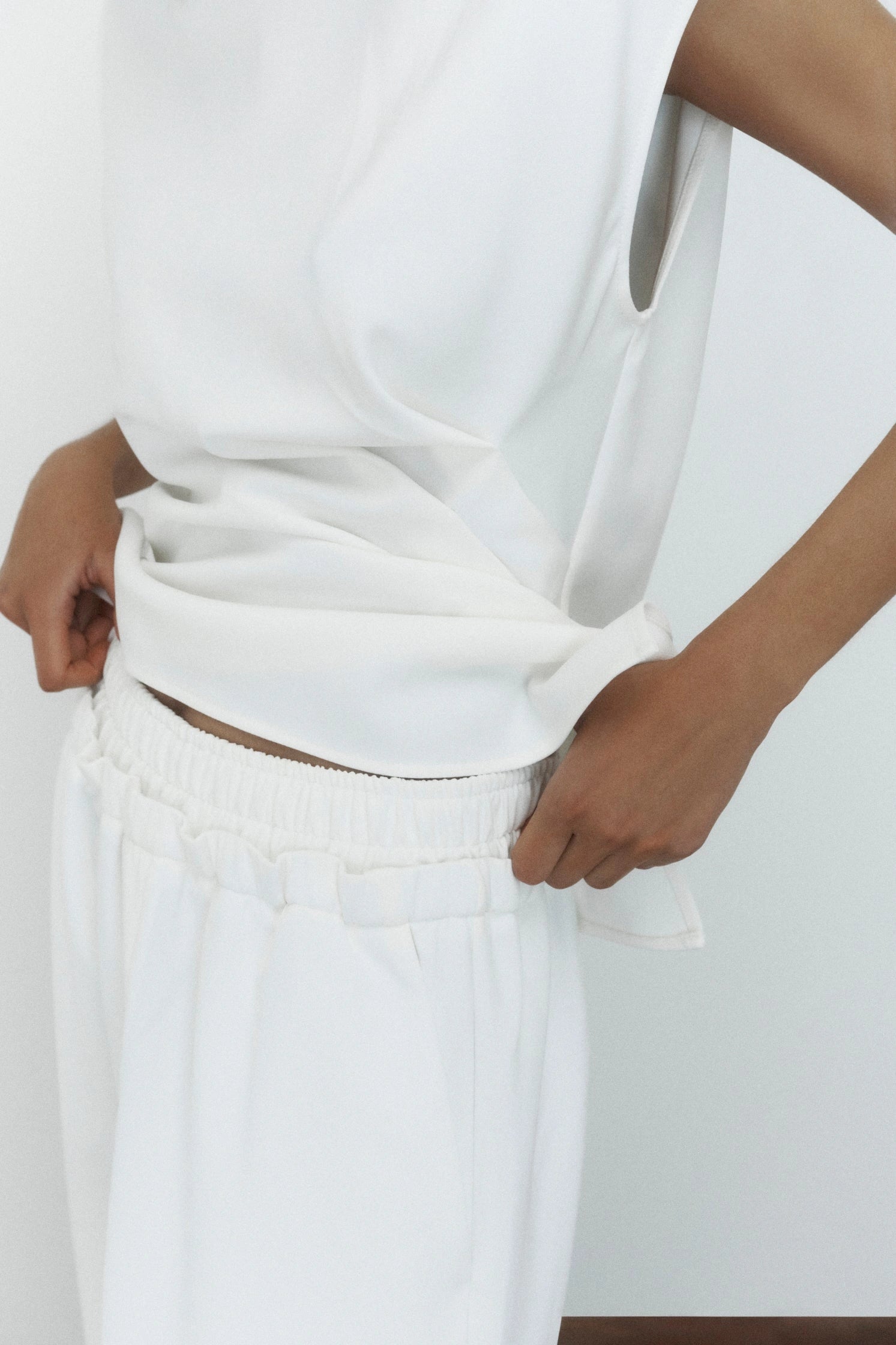 One of Others - Simmons Pant - Chalk