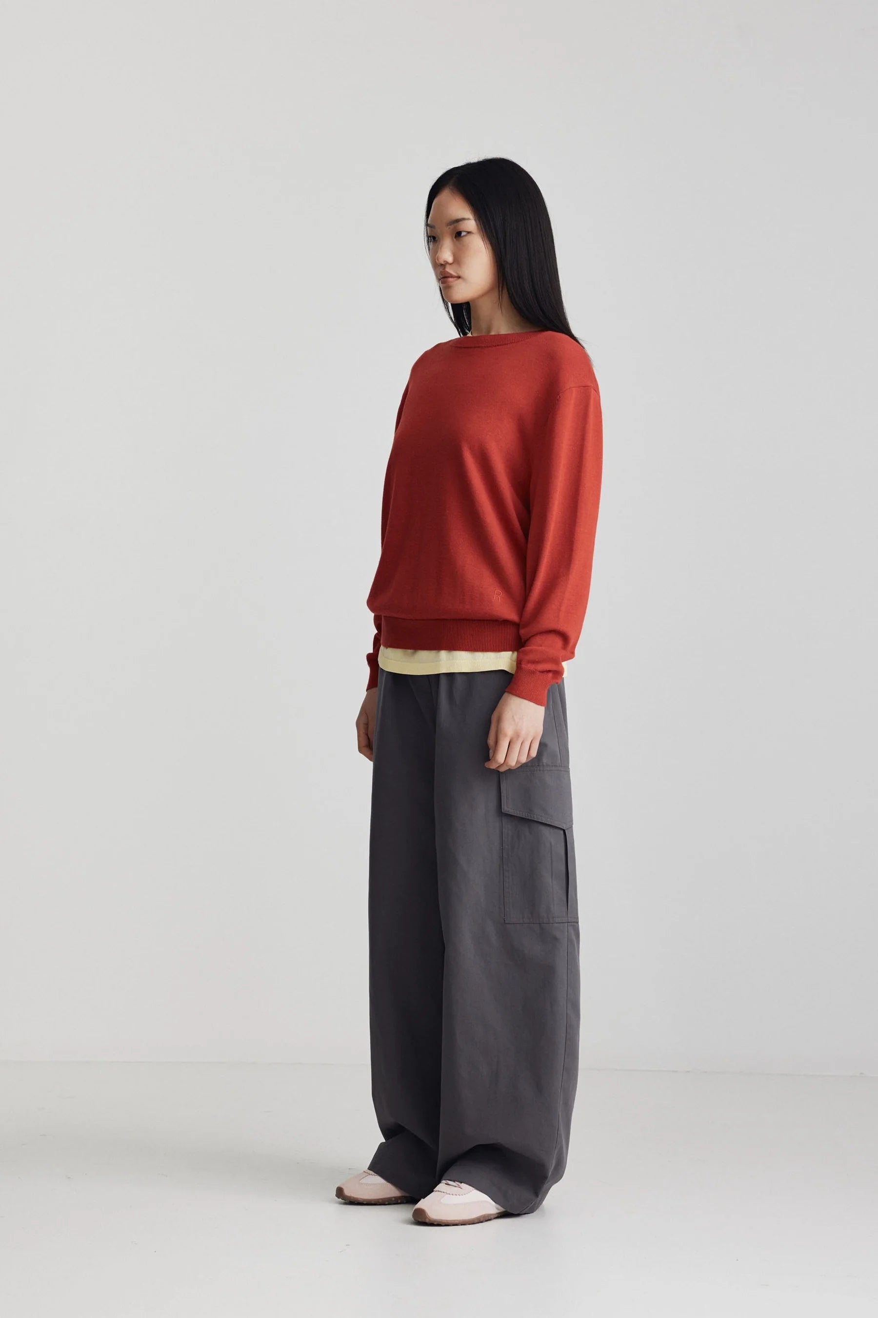 Ricochet - Fils Jumper - Berry Red