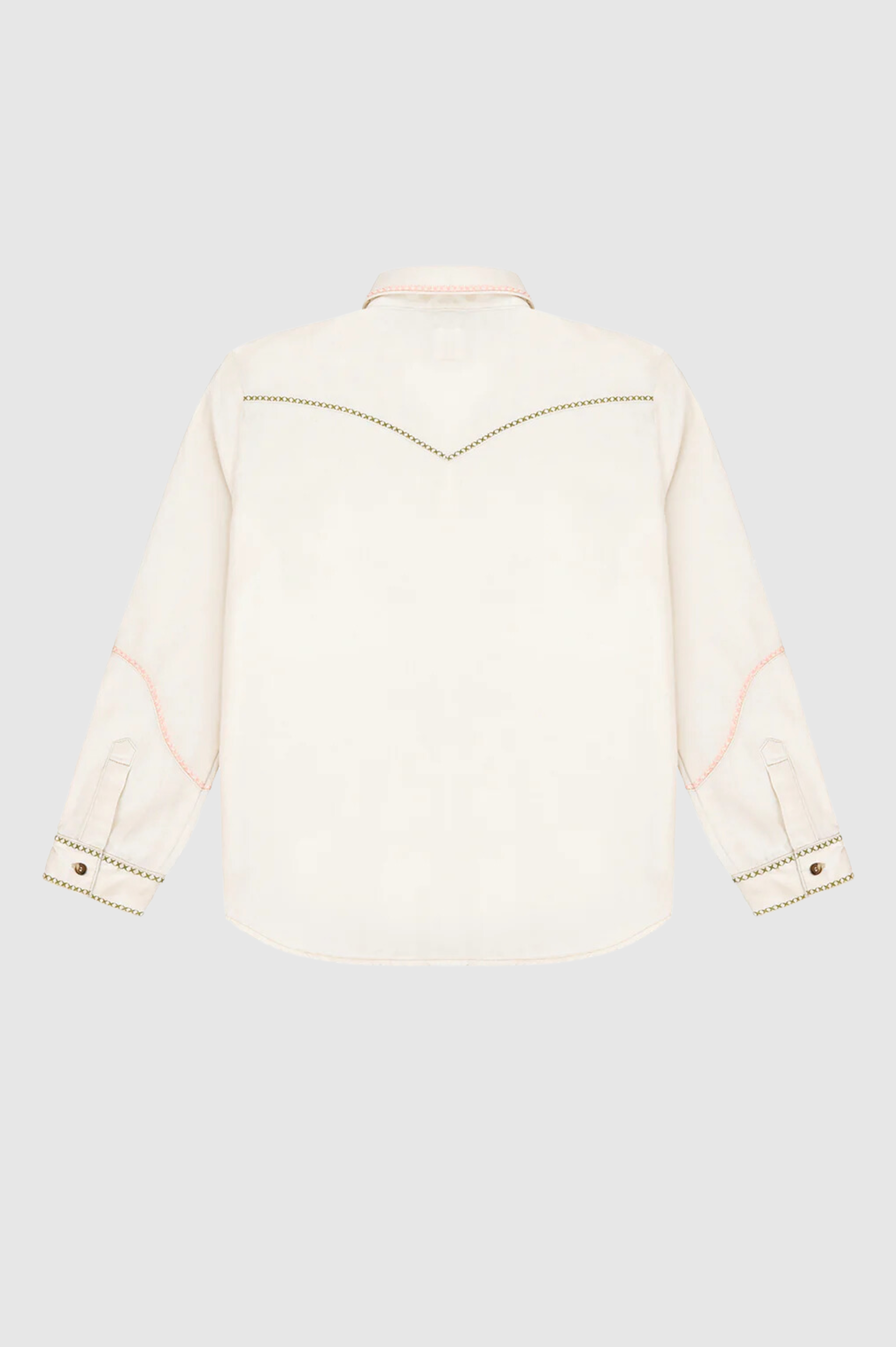 LAST ONE | Seventy + Mochi - Ray Blouse - Ecru Denim