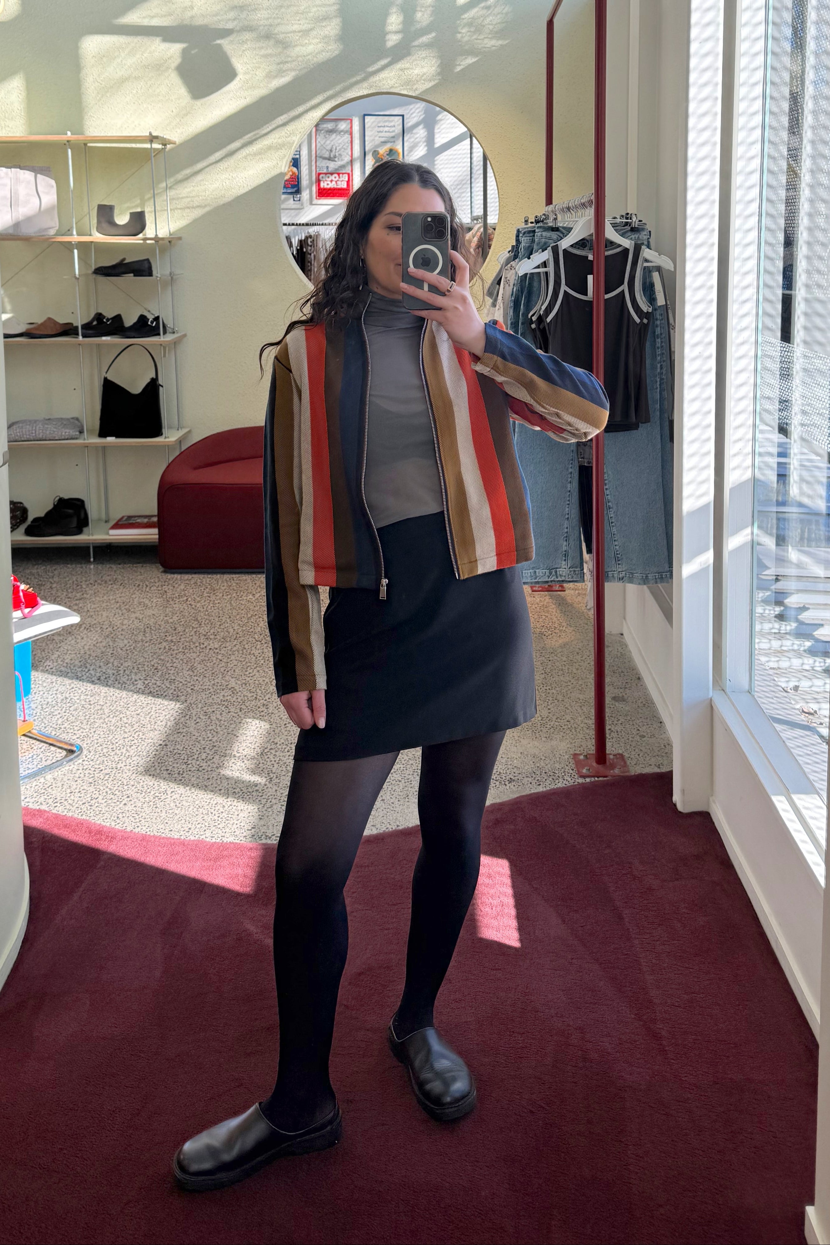 Thinking Mu - Burnley Blanket Ceci jacket - Multicolor