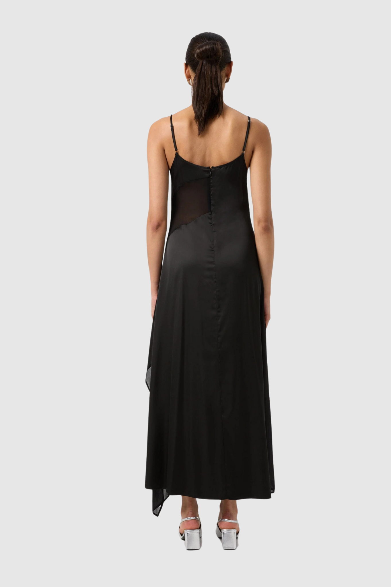 Third Form - Essence Panelled Maxi Dress - Black