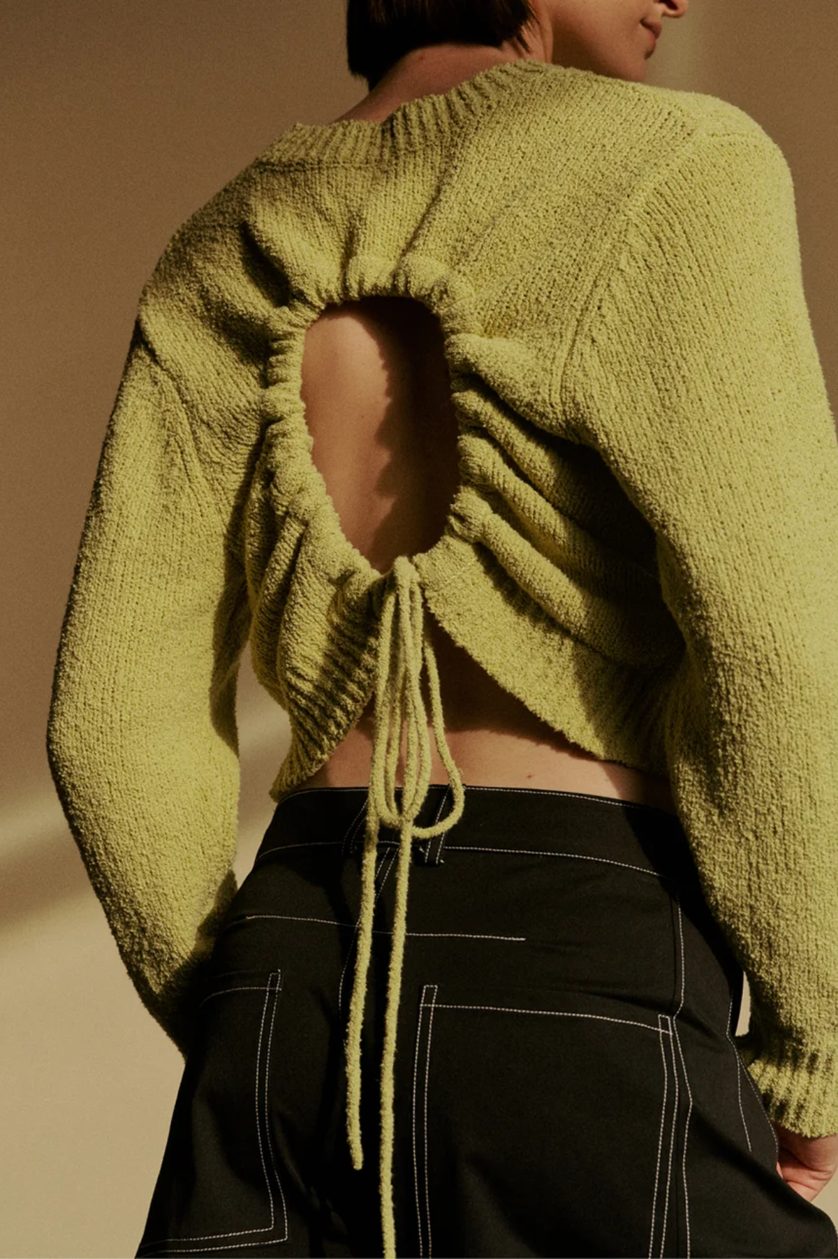 Kloke - Levity Tie Top - Citrus Yellow