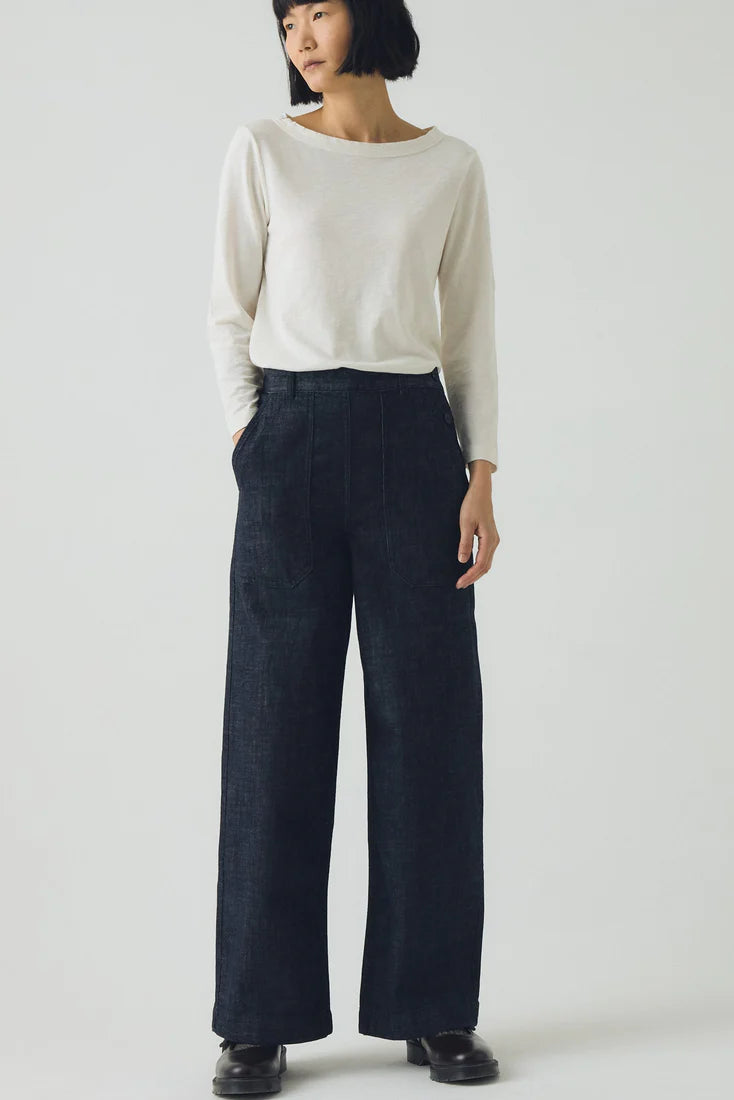 Toast - Annie Organic Denim Full Length Jeans - Indigo