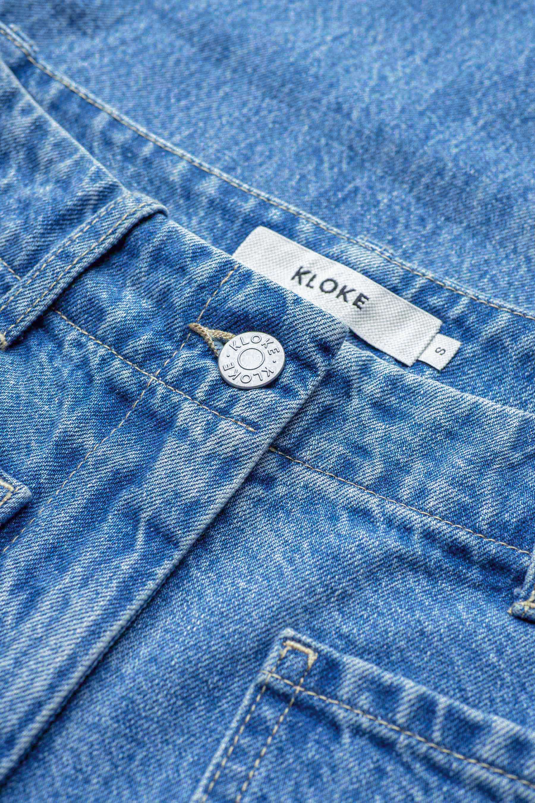 Kloke - Interval Front Pocket Jean - Mid Wash