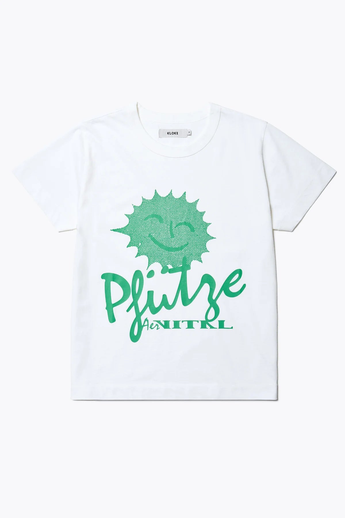 Kloke -Pfutze Aer Vital Print T-Shirt - Off White