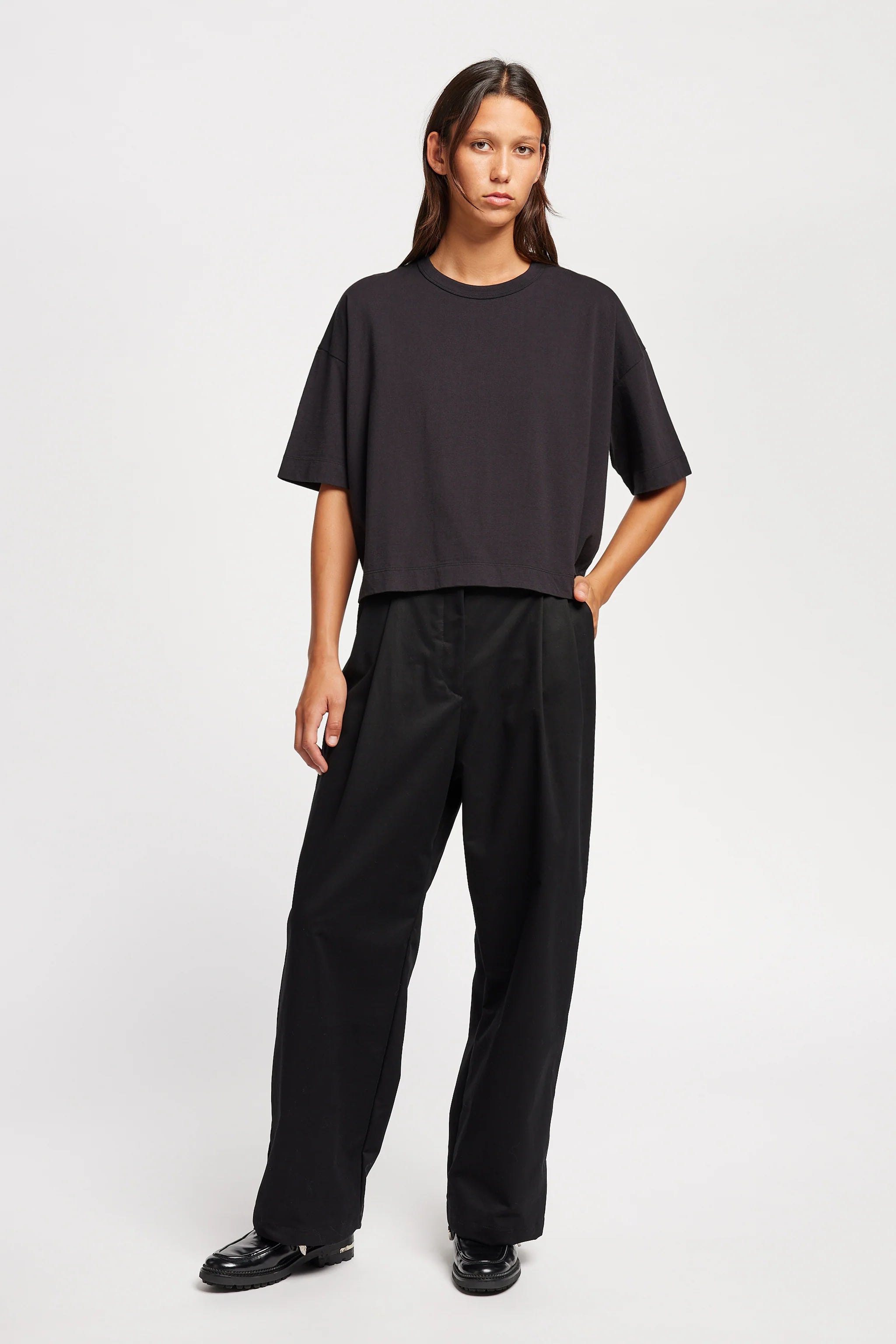 Kloke - Seleno Pleat Pant - Black