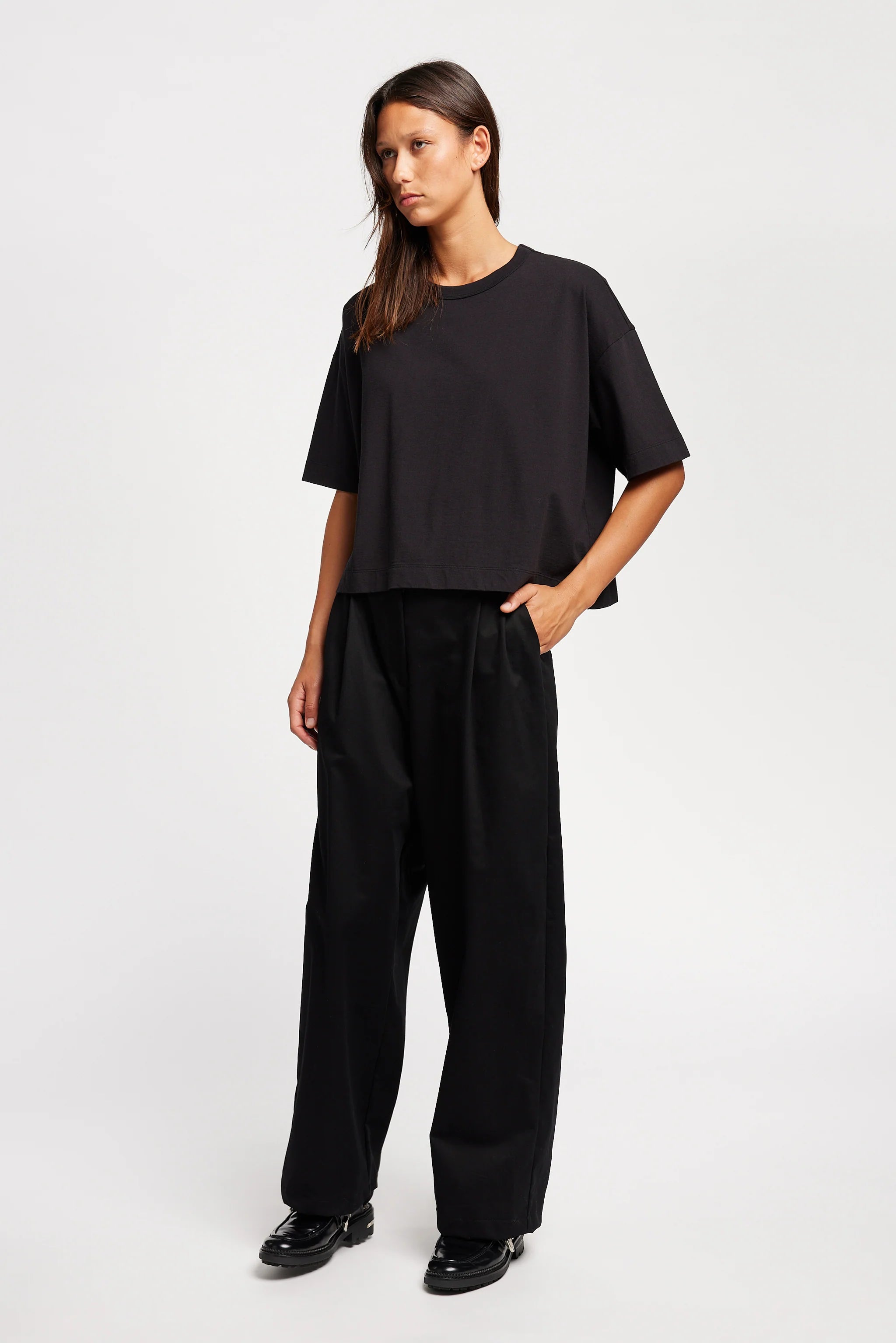 Kloke - Seleno Pleat Pant - Black