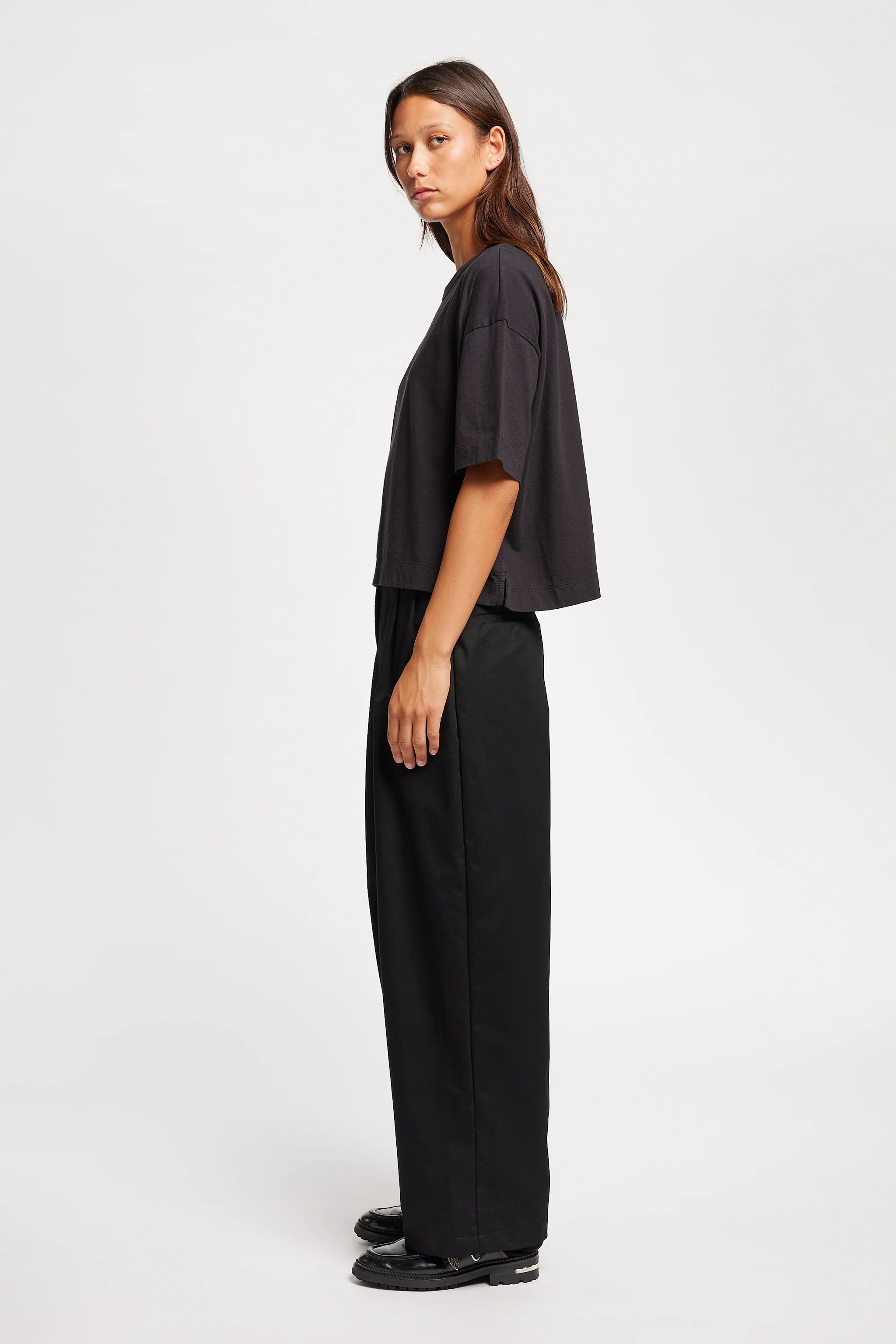 Kloke - Seleno Pleat Pant - Black