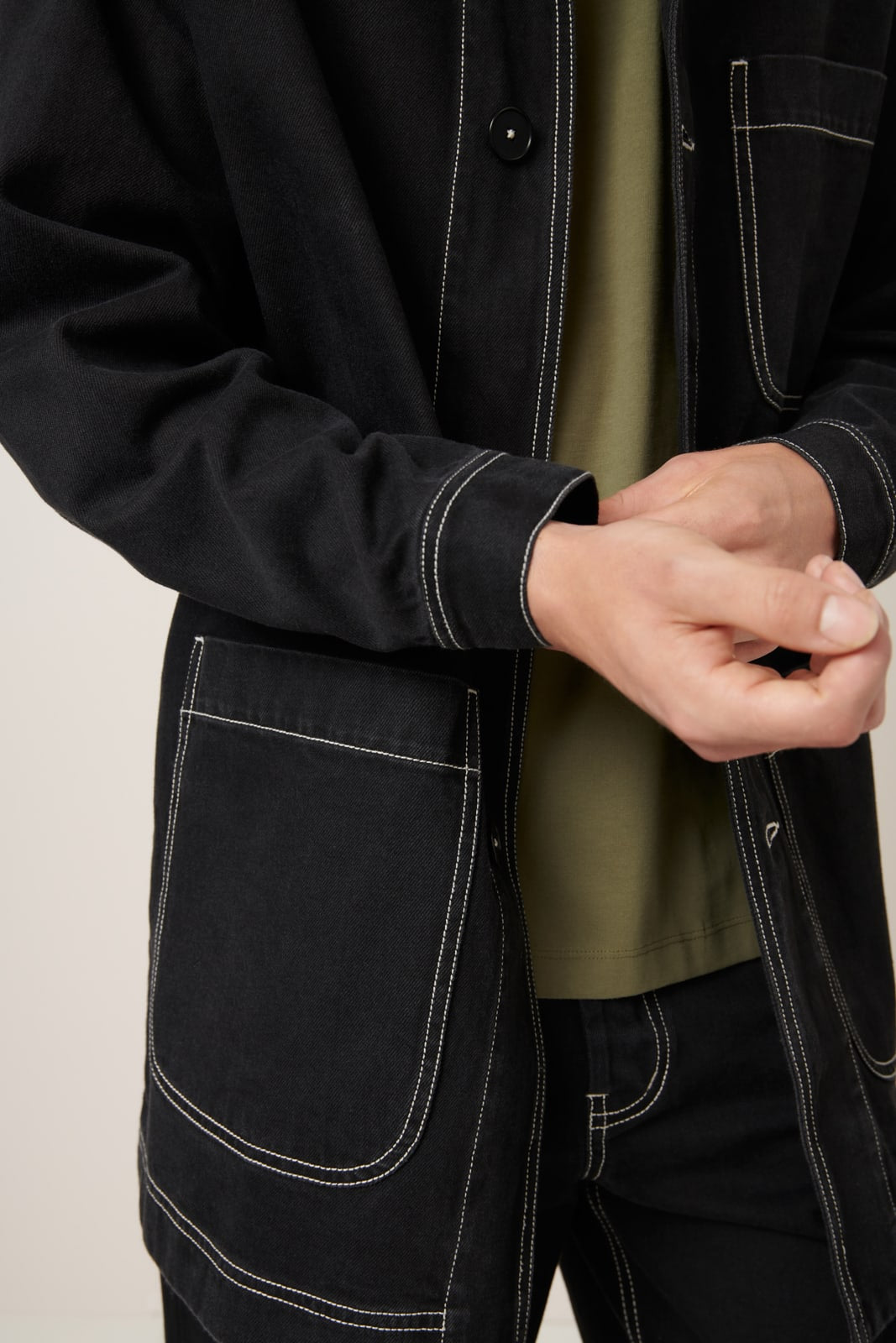 Kowtow - Alfie Jacket - Black Denim
