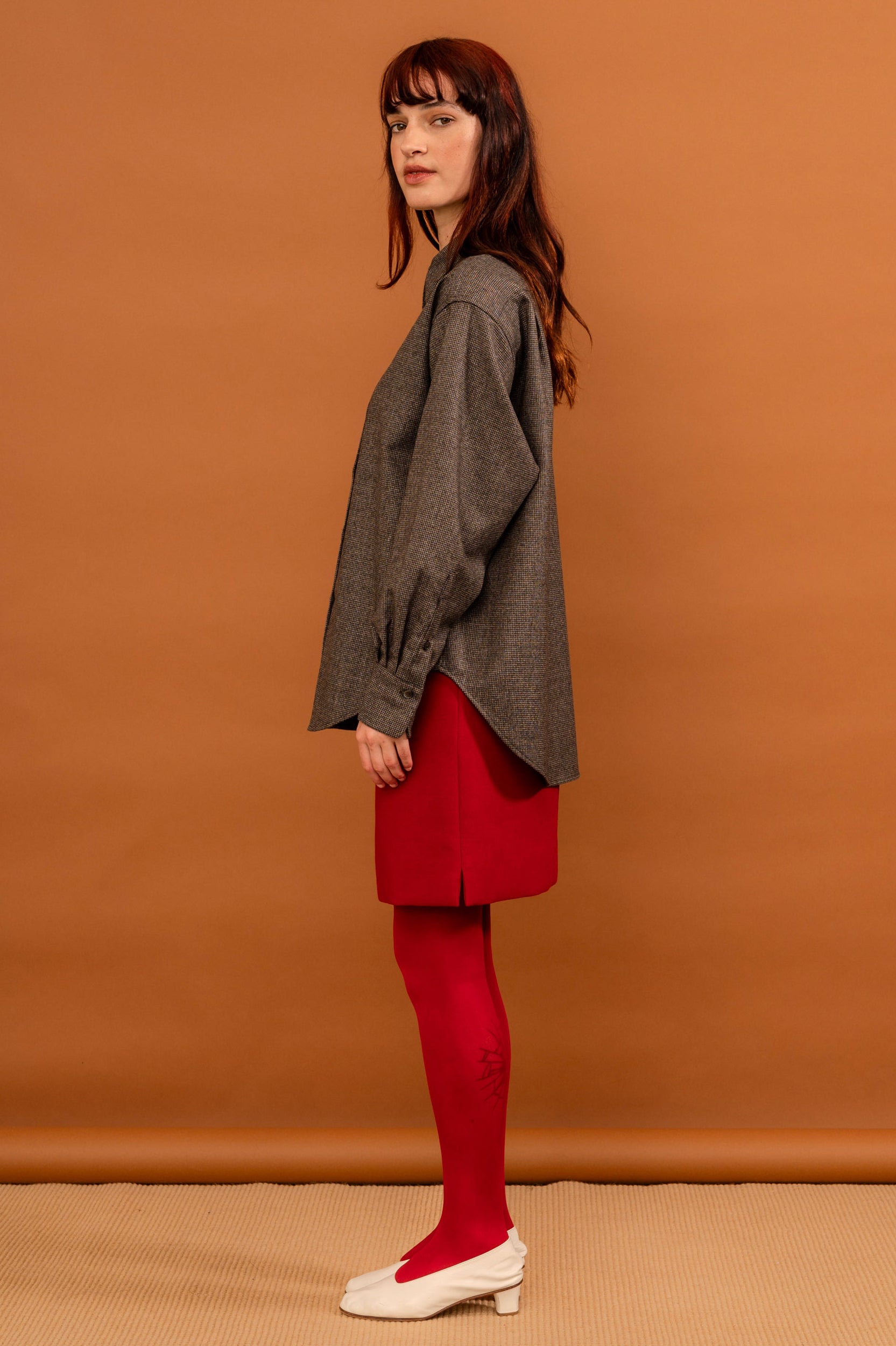 LAST ONE | Penny Sage - Anita Skirt - Scarlet