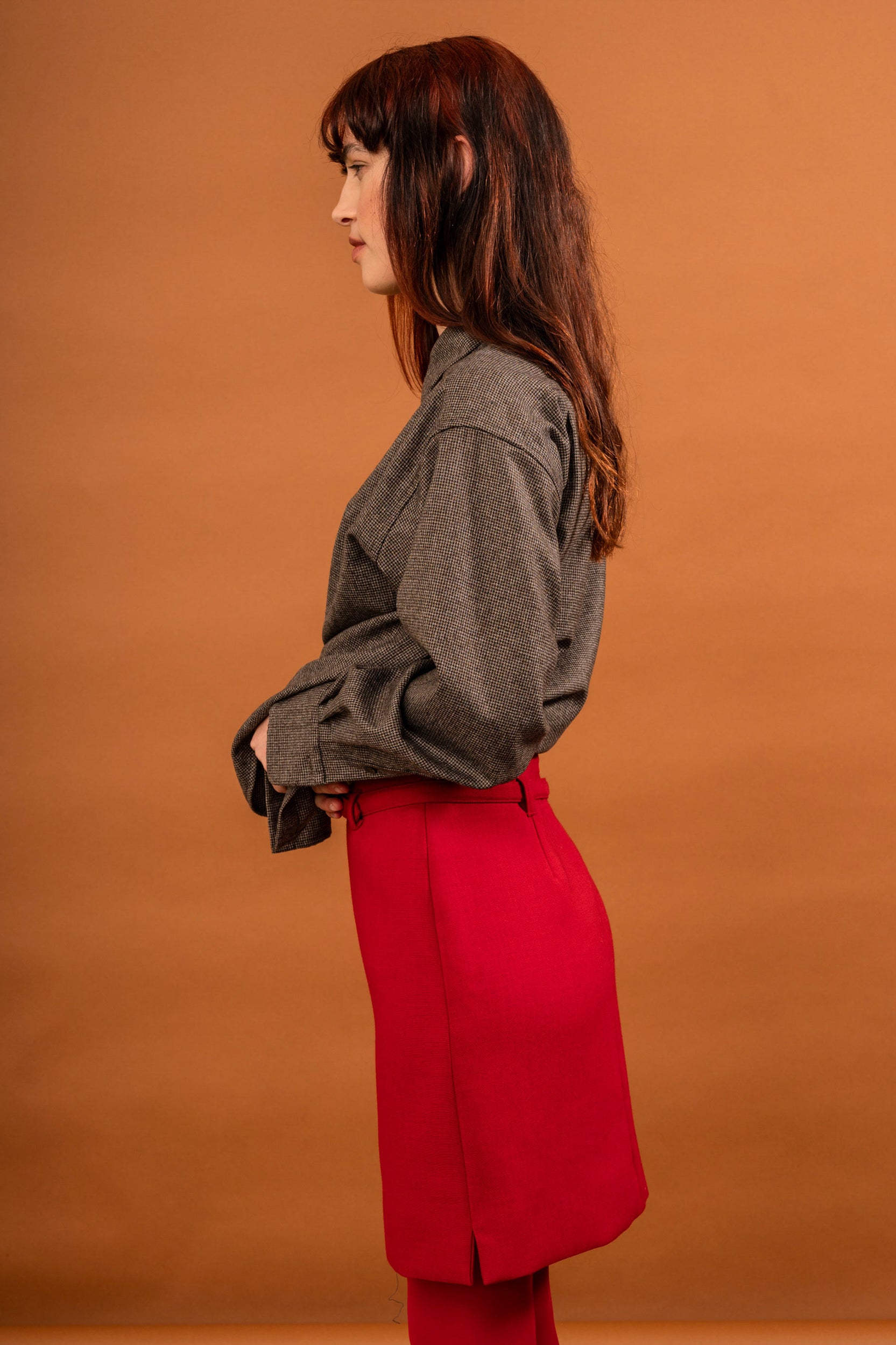LAST ONE | Penny Sage - Anita Skirt - Scarlet