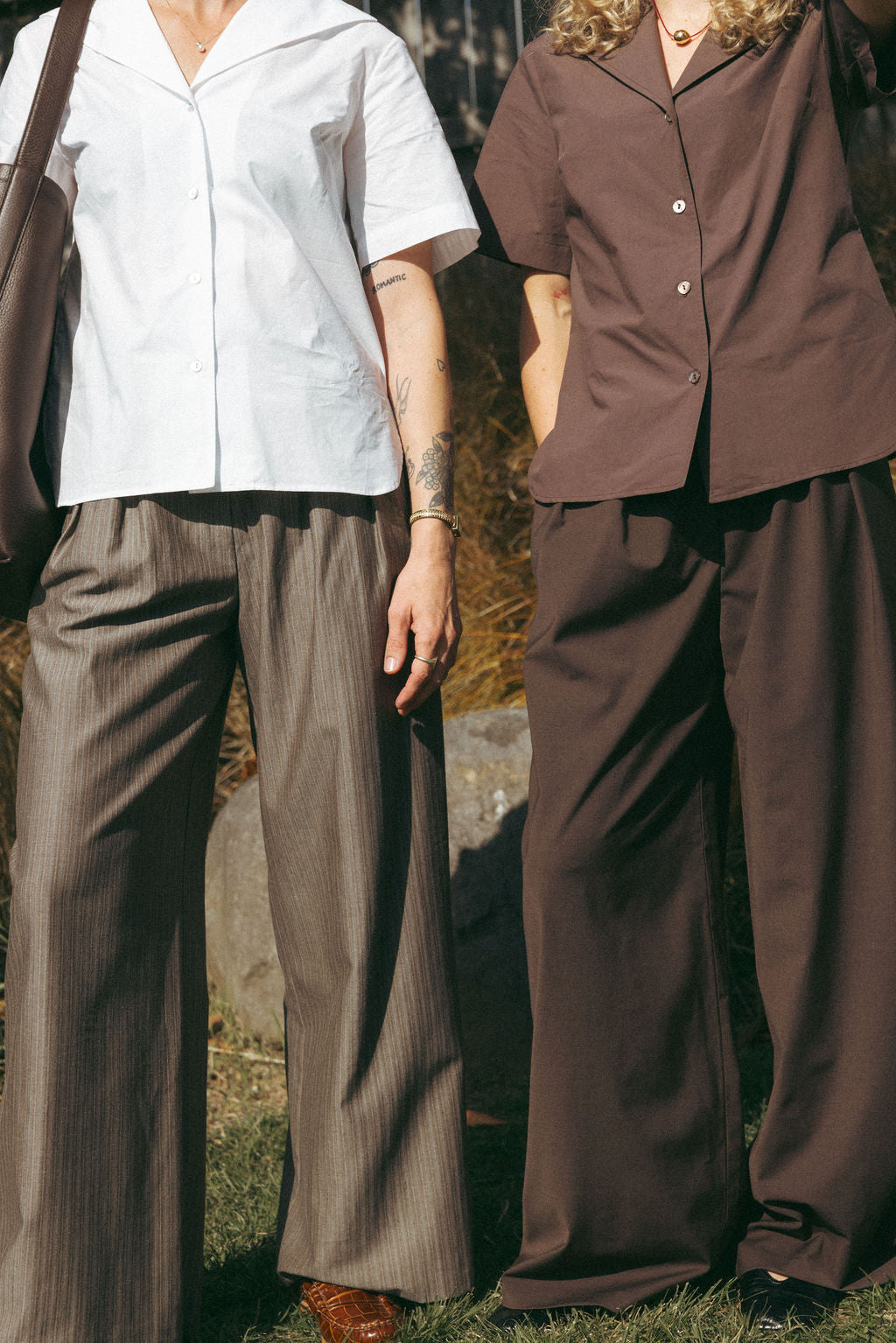 Annie - Soft Tailored Trouser - Cocoa