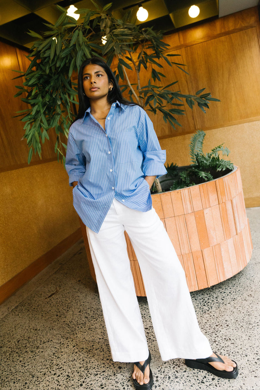 Annie - Foundation Shirt - Signature Stripe