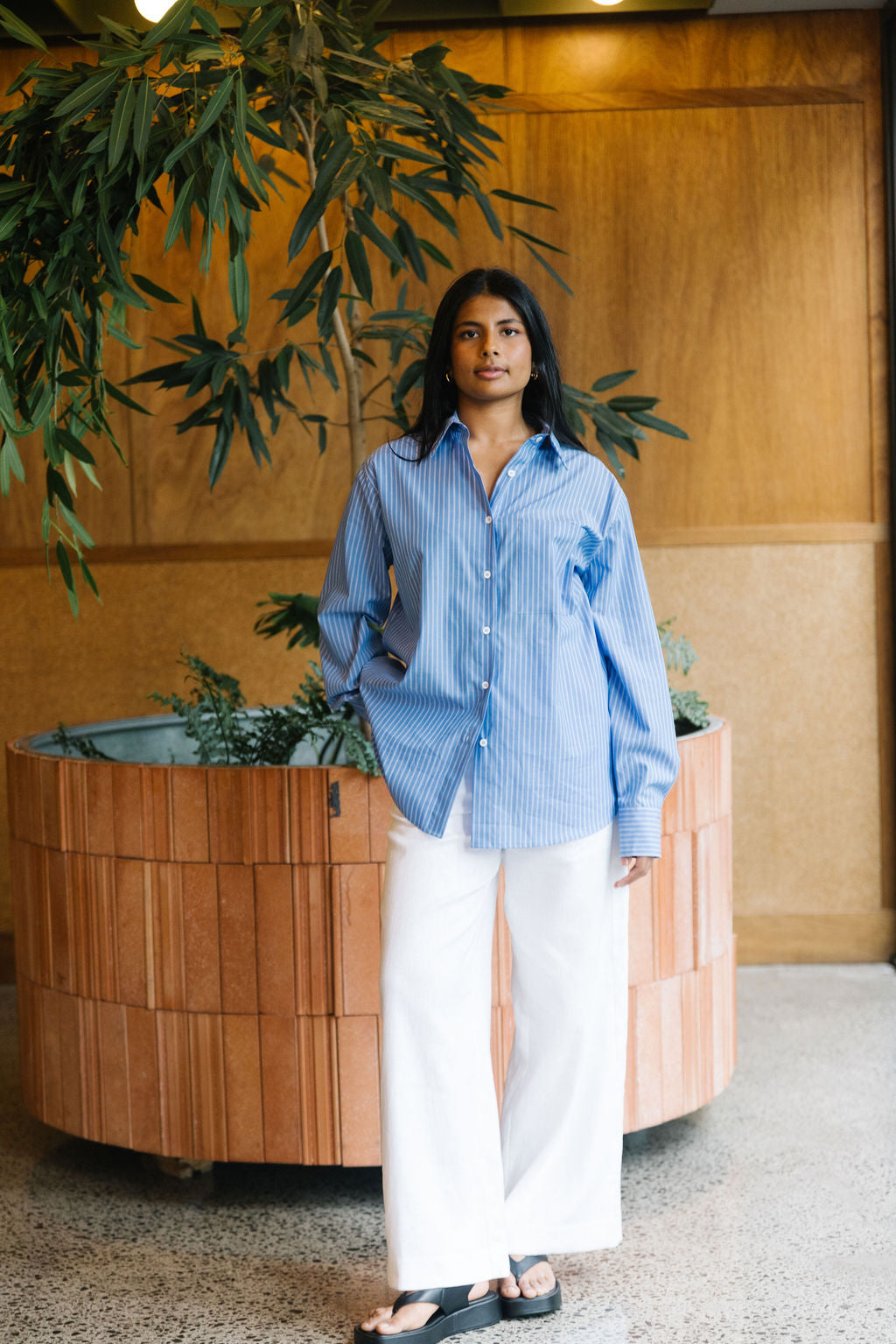 Annie - Foundation Shirt - Signature Stripe
