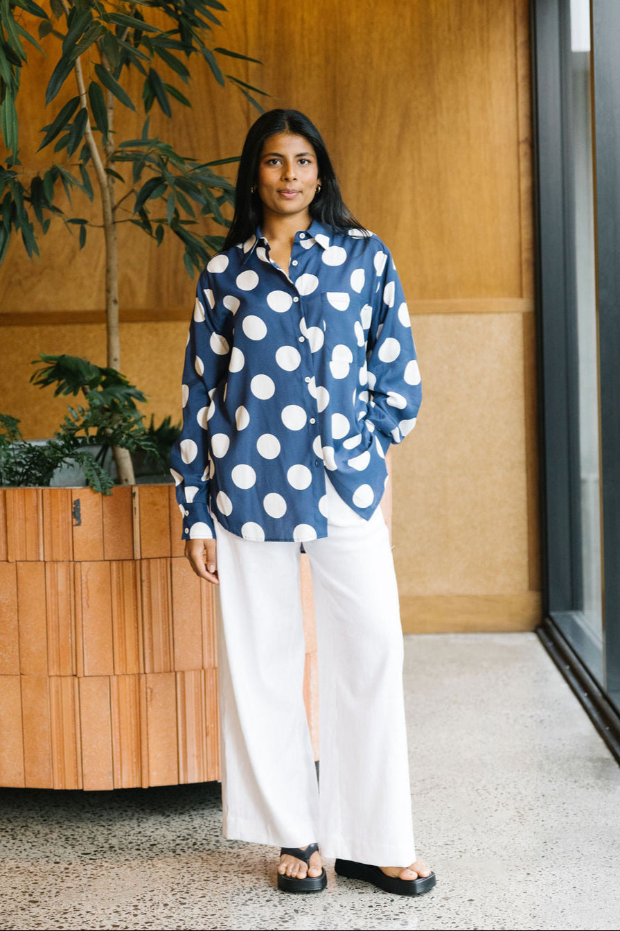 Annie - Foundation Shirt - Polka Dot