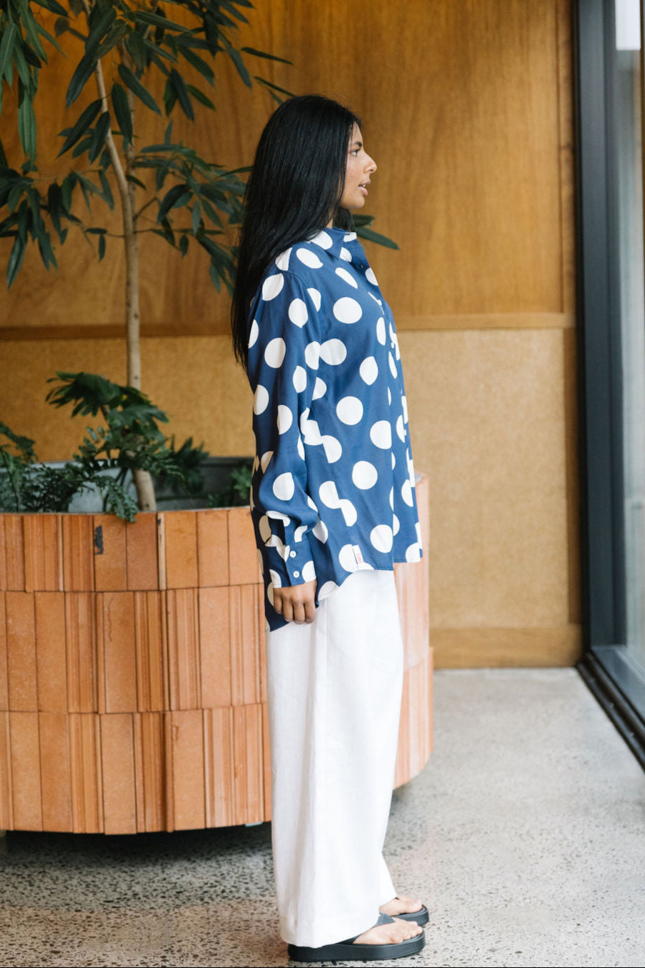 Annie - Foundation Shirt - Polka Dot