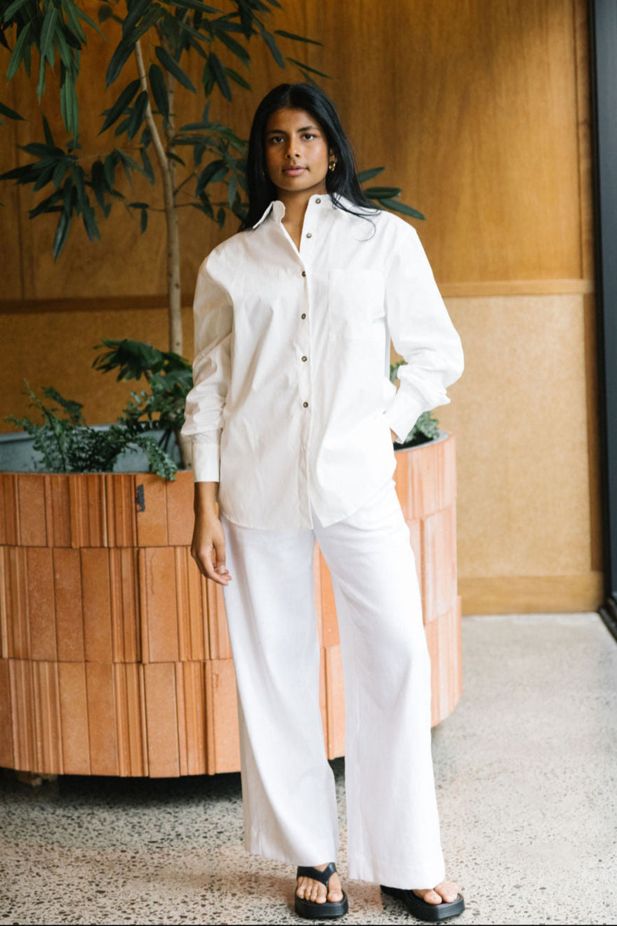 Annie - Foundation Shirt - Classic White