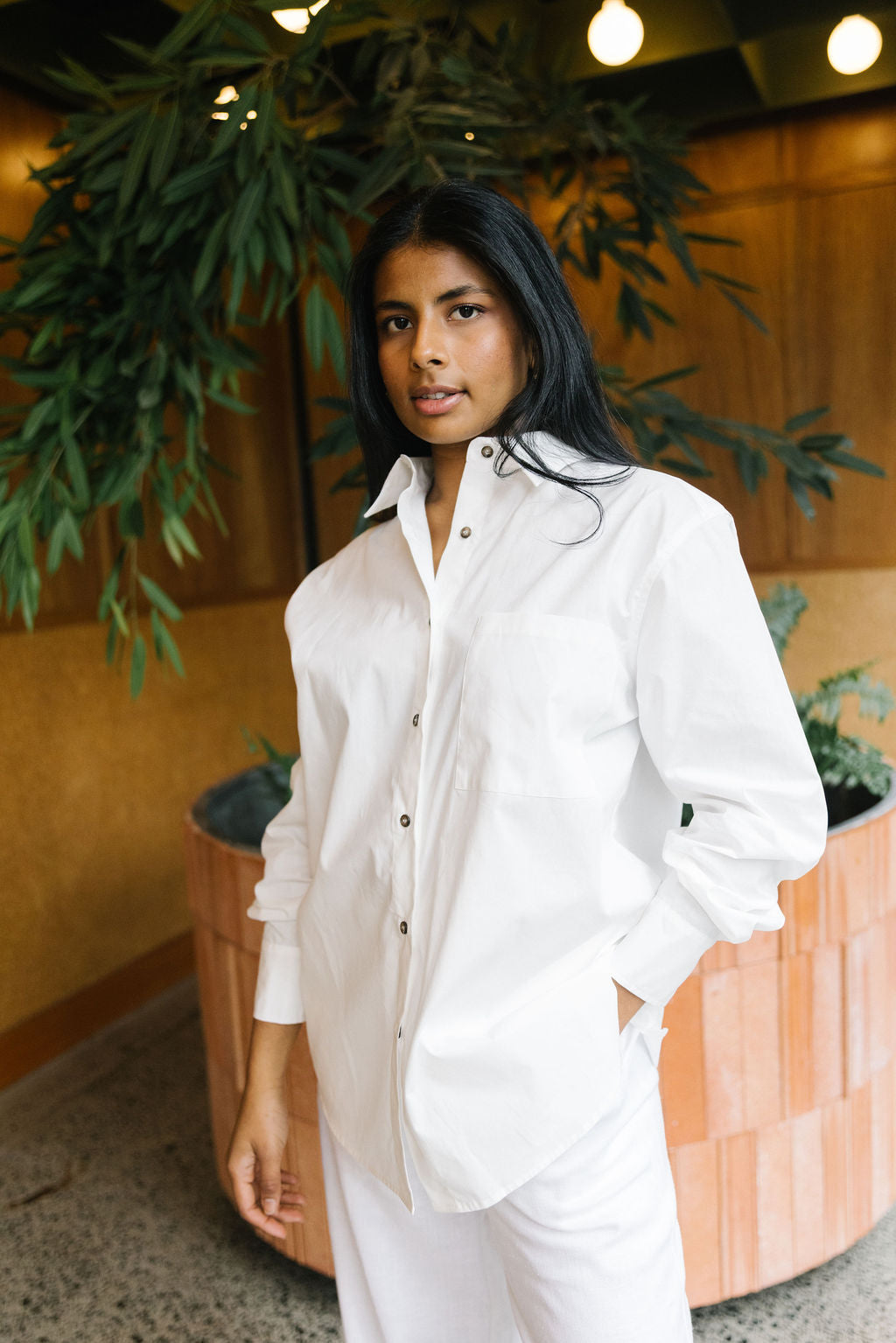 Annie - Foundation Shirt - Classic White