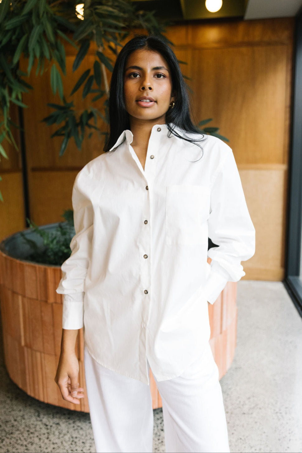 Annie - Foundation Shirt - Classic White