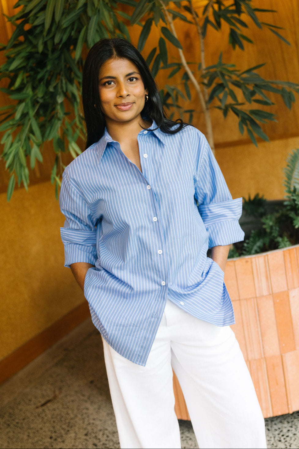 Annie - Foundation Shirt - Signature Stripe