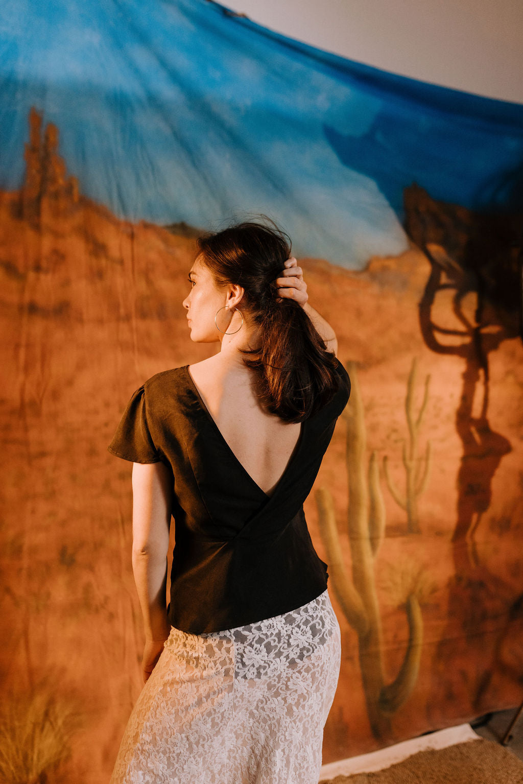 Annie - Archive Blouse - Black