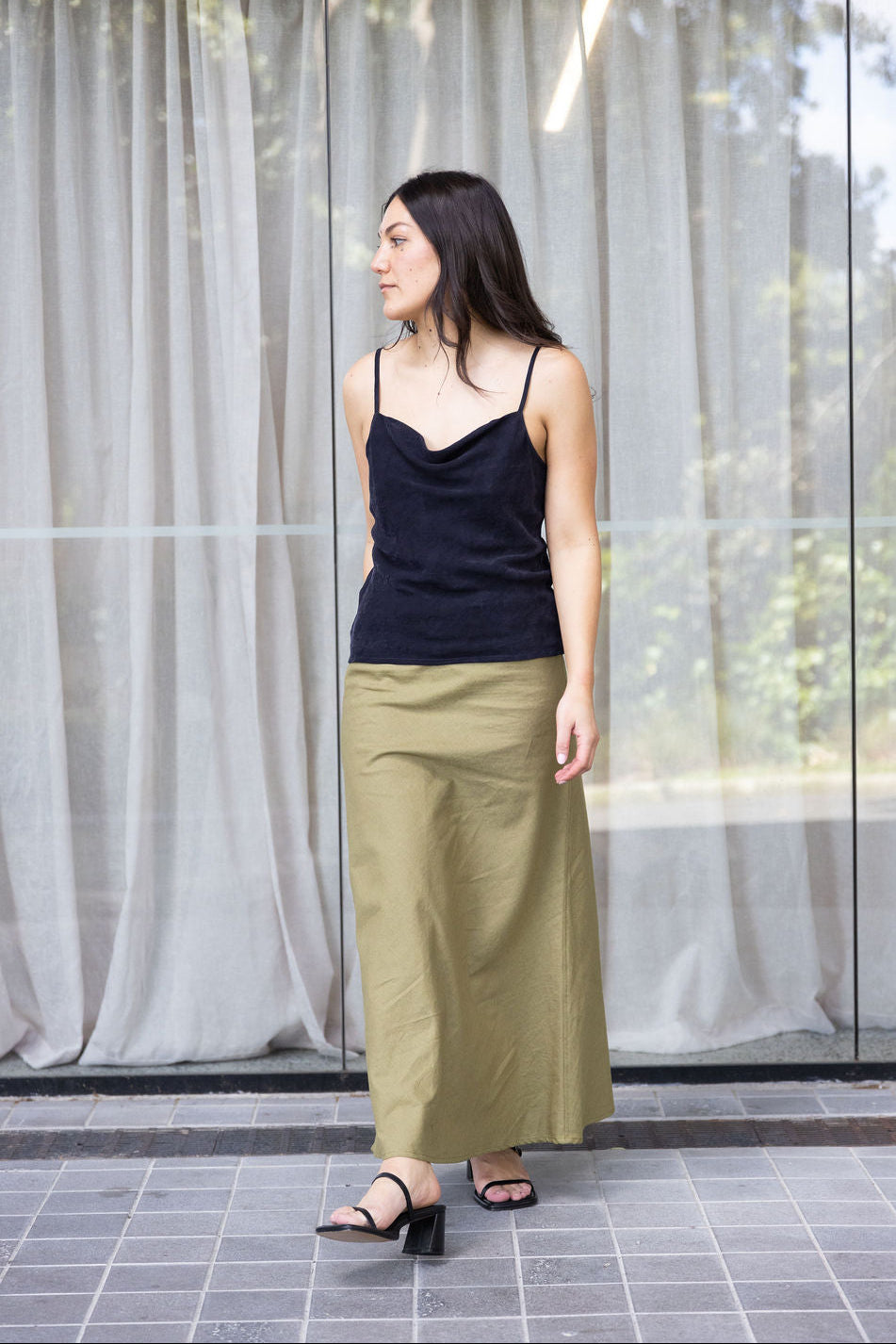 Annie - Clara Skirt - Fern
