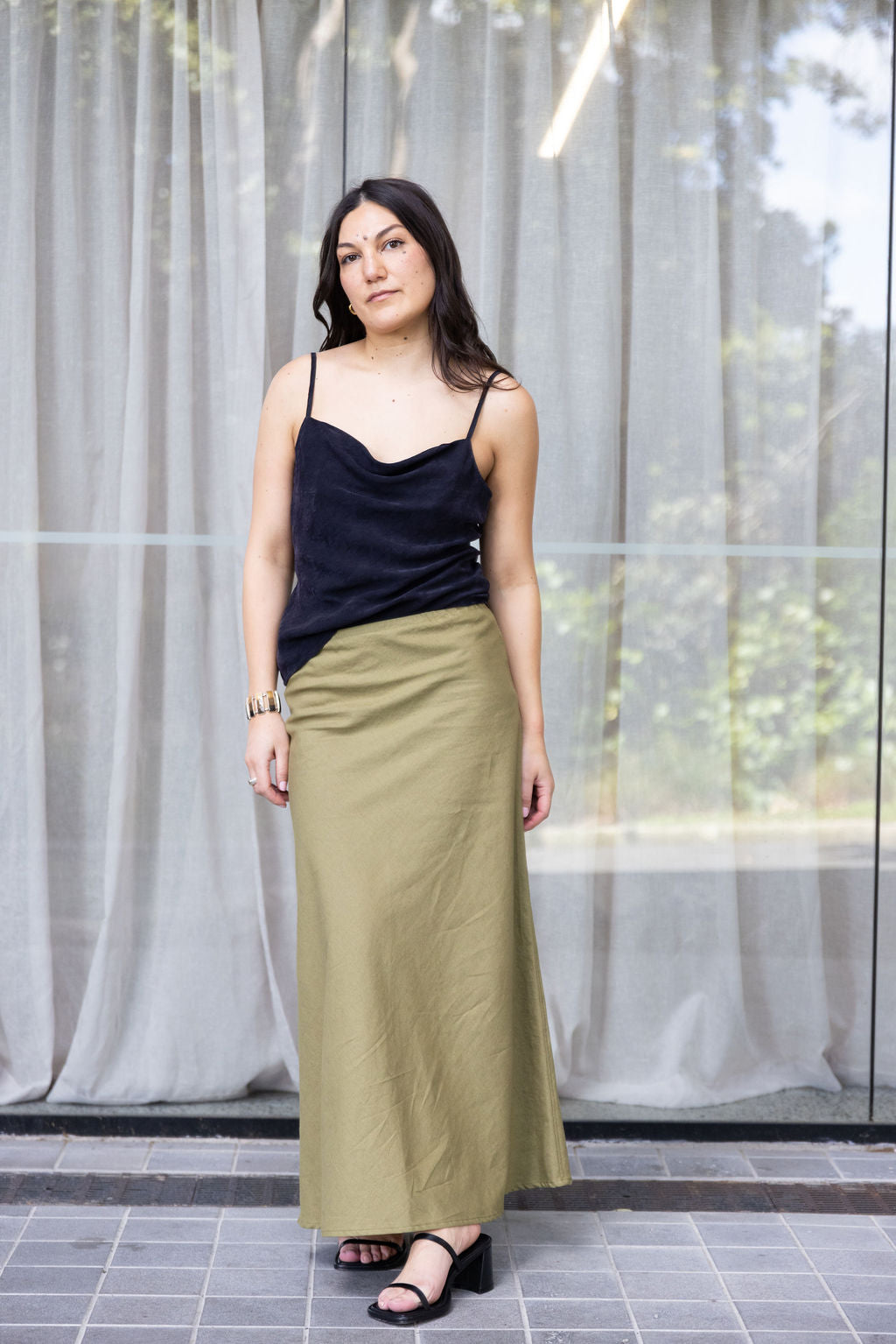 Annie - Clara Skirt - Fern