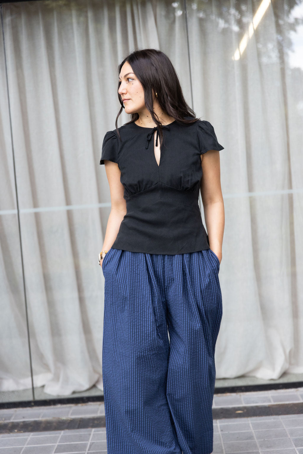 Annie - Archive Blouse - Black