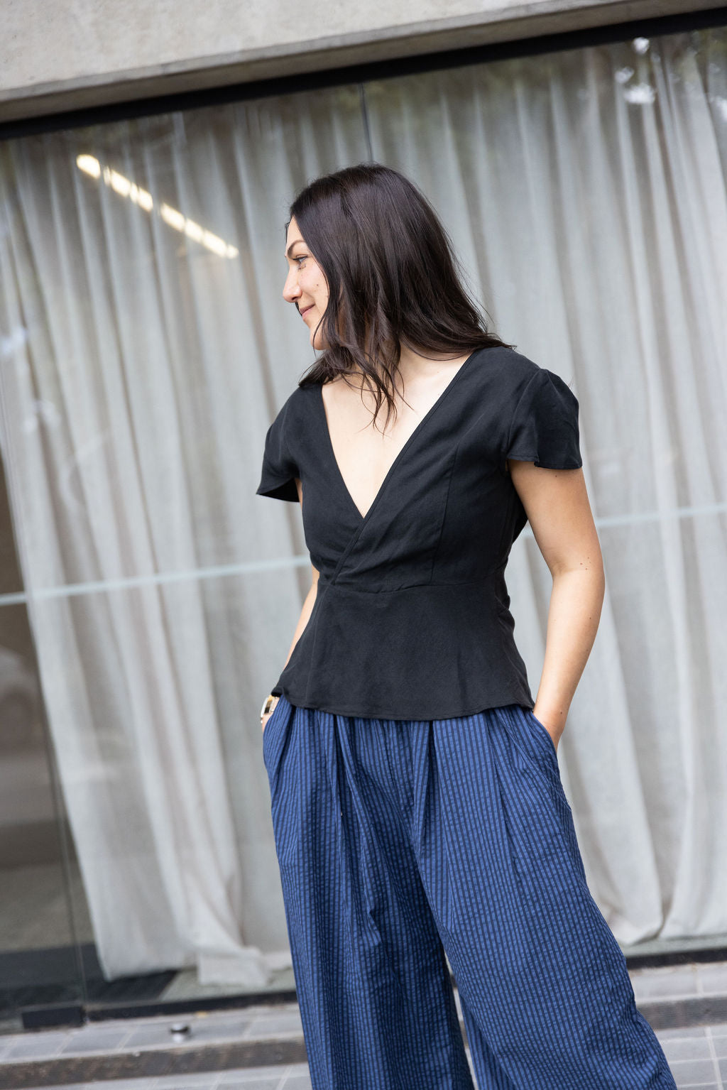 Annie - Archive Blouse - Black