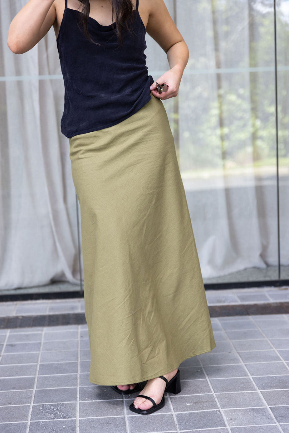 Annie - Clara Skirt - Fern