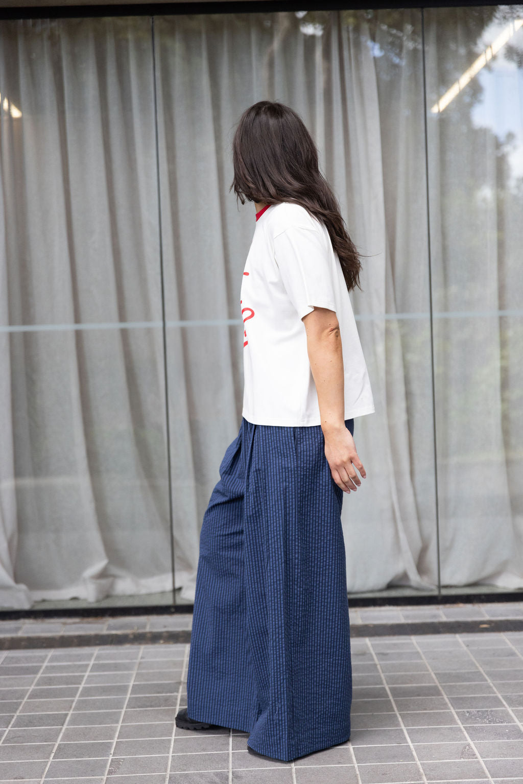 Annie - This Old Thing Tee - White/Red
