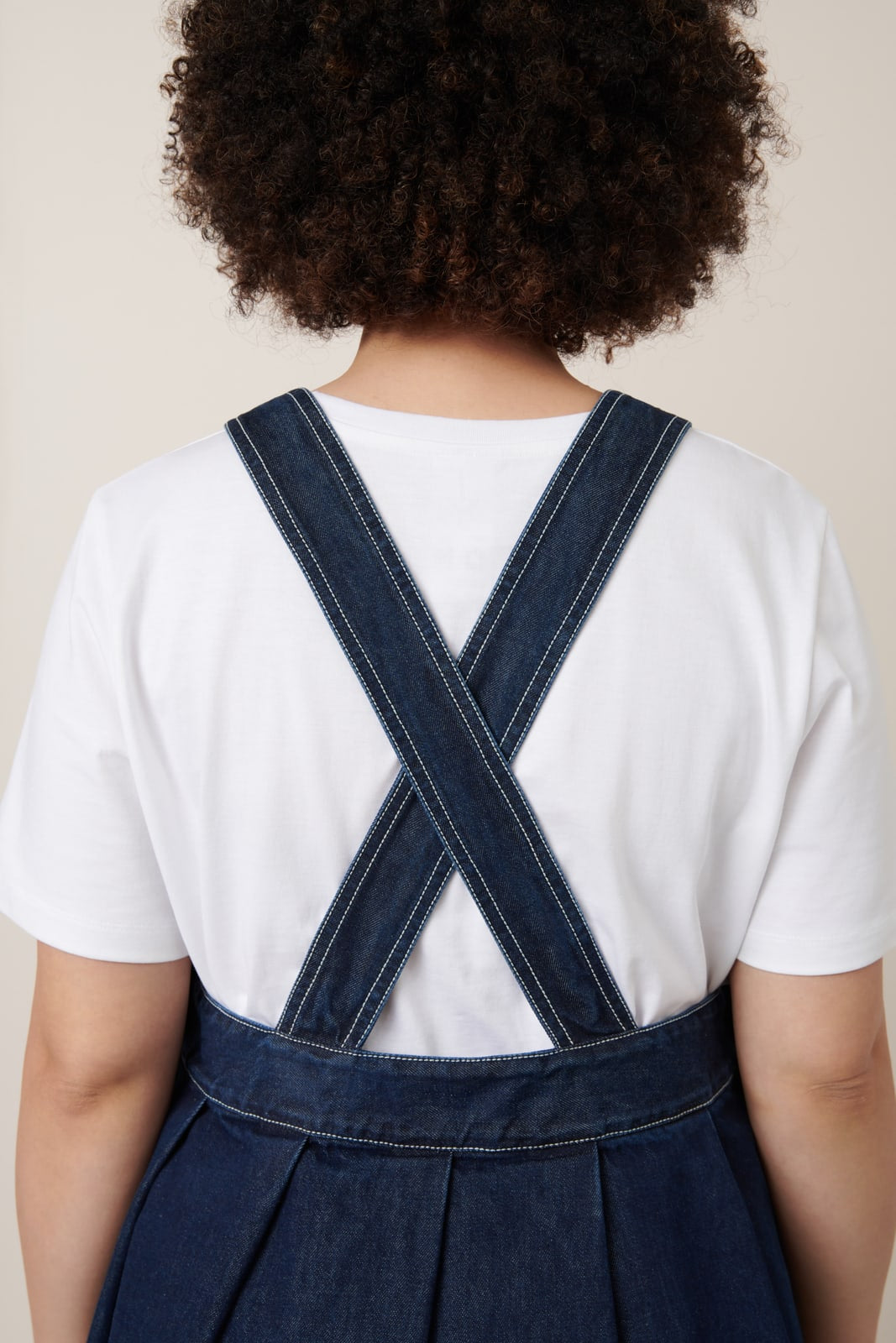 LAST ONE | Kowtow - Apron Dress - Indigo