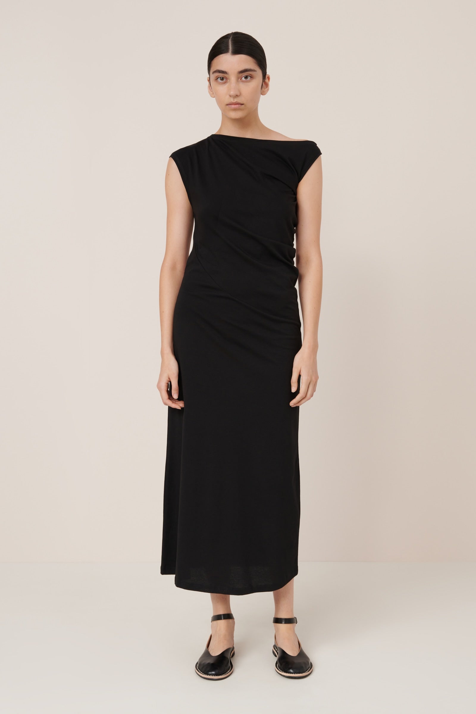 Kowtow - Asymmetric Dress - Black