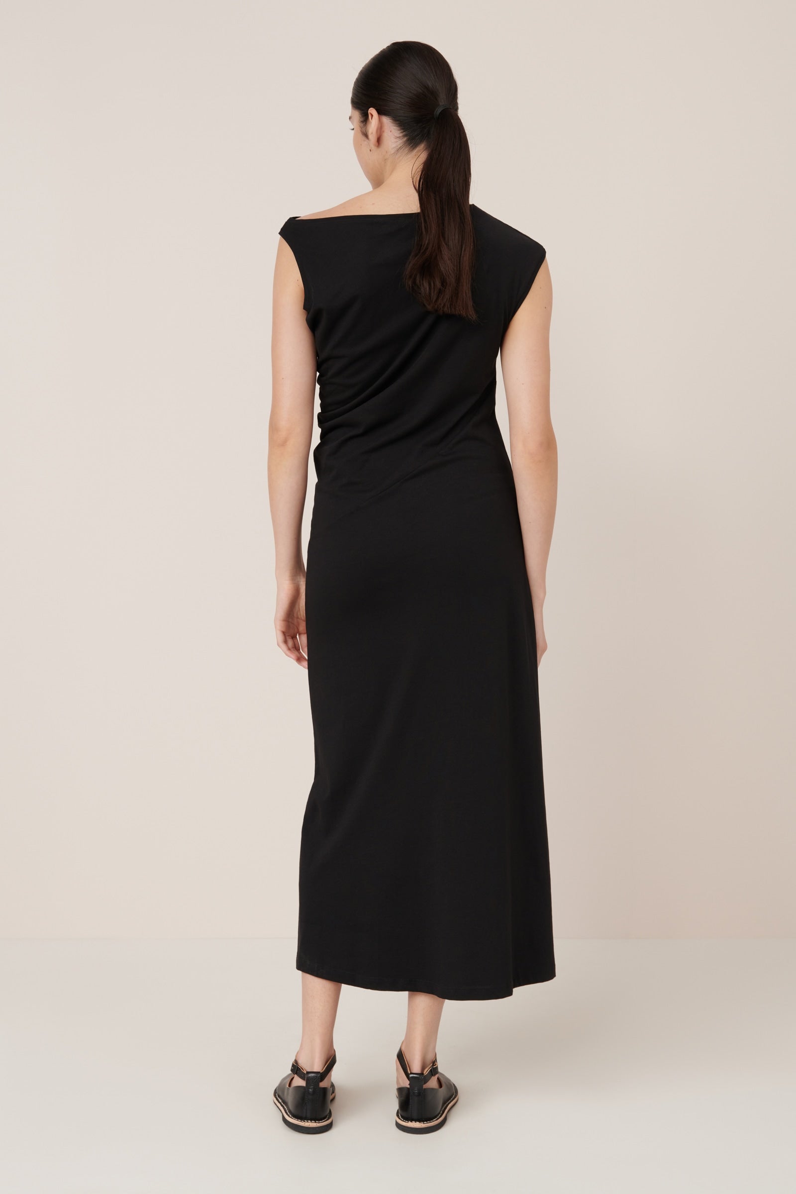 Kowtow - Asymmetric Dress - Black