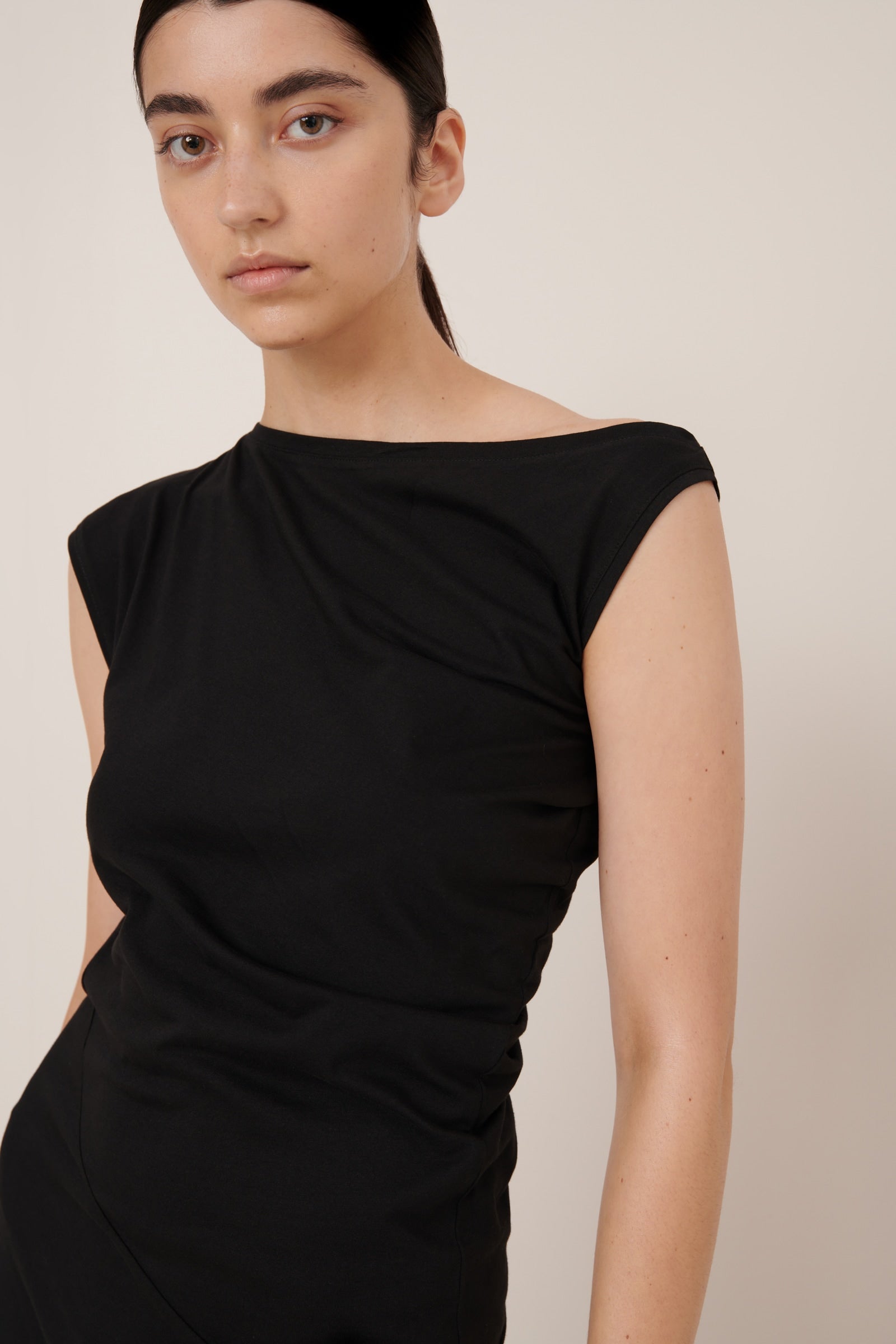Kowtow - Asymmetric Dress - Black