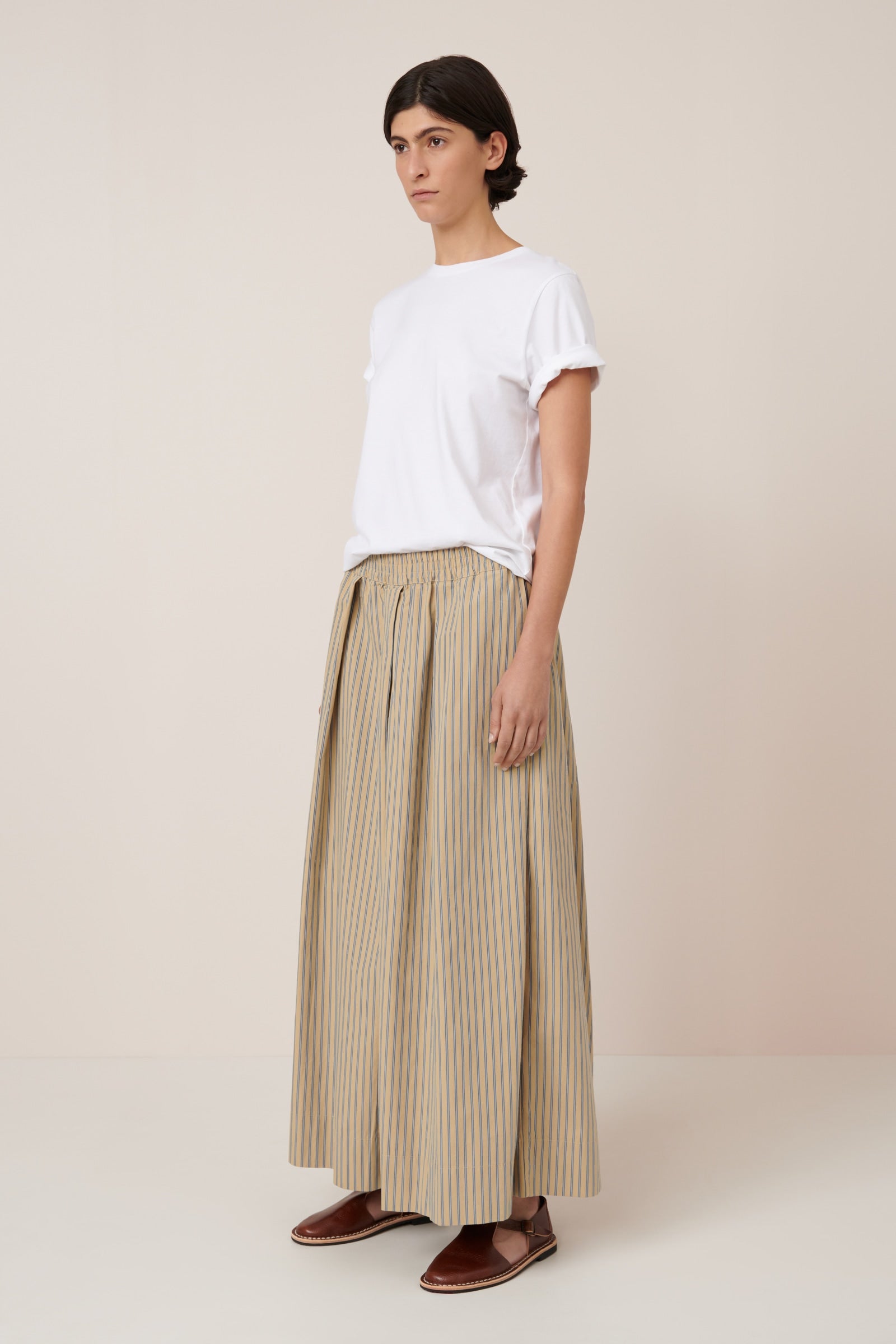Kowtow - Athena Pant - Double Pinstripe