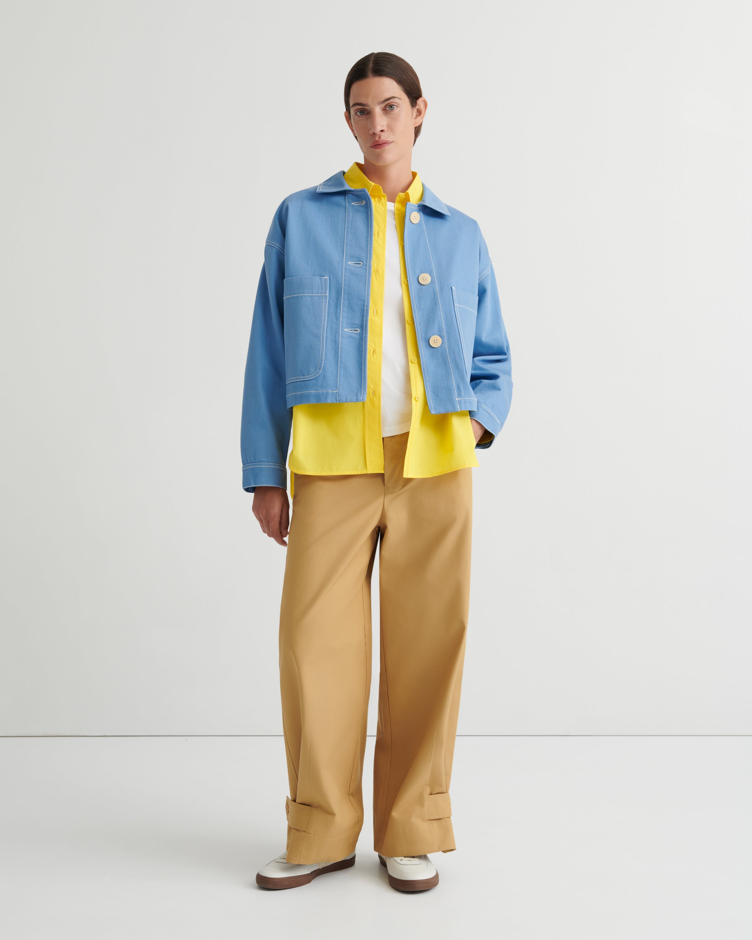Kowtow - Ava Jacket - Sky Denim